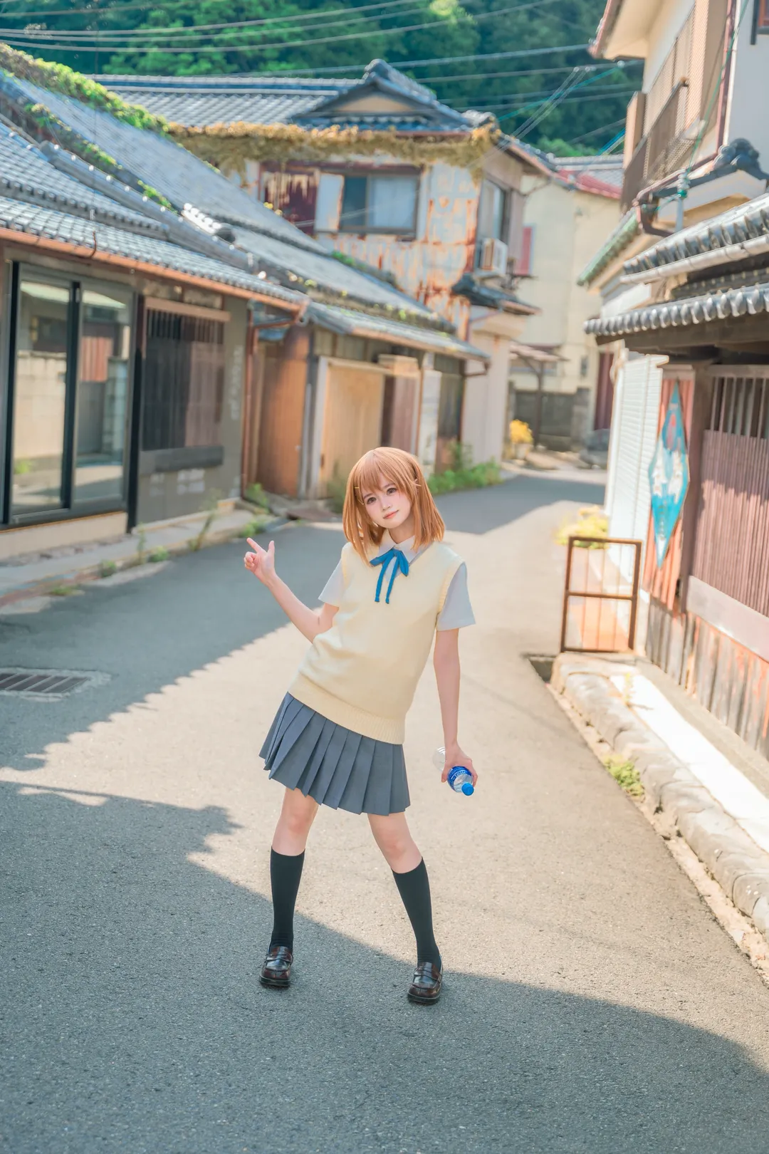 【平泽唯cos】轻音少女的夏日街道与海边随拍 - 第 12 张