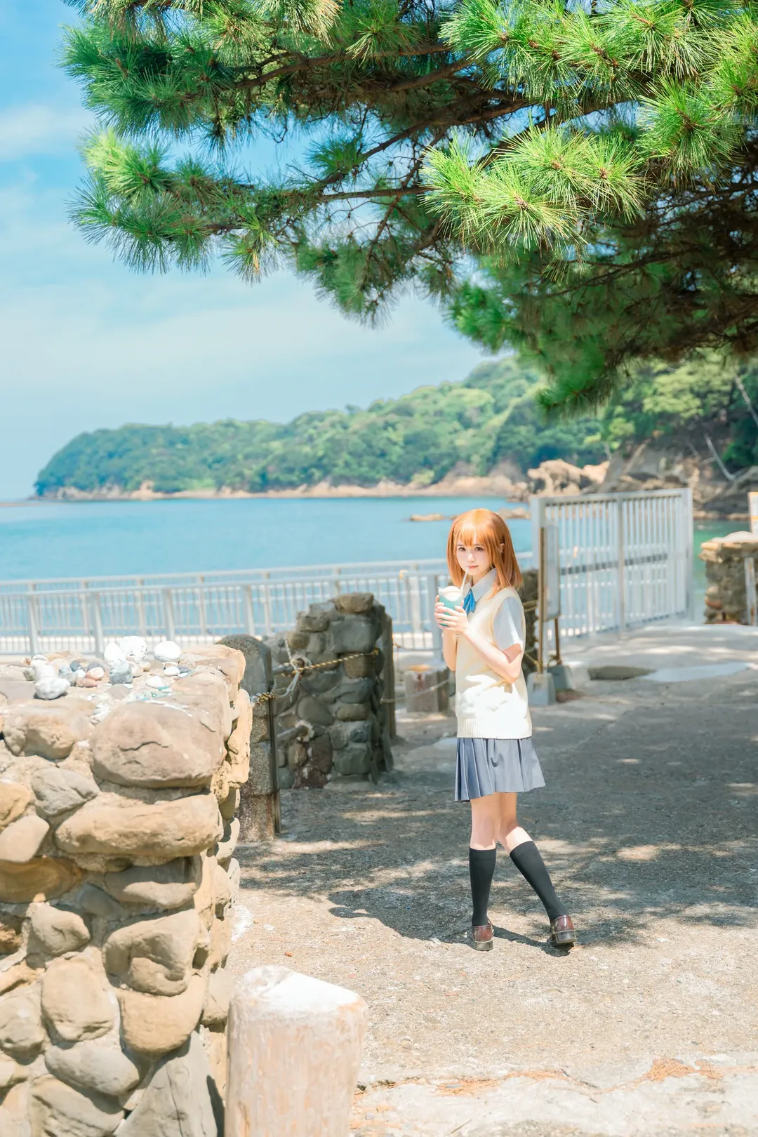 【平泽唯cos】轻音少女的夏日街道与海边随拍 - 第 2 张