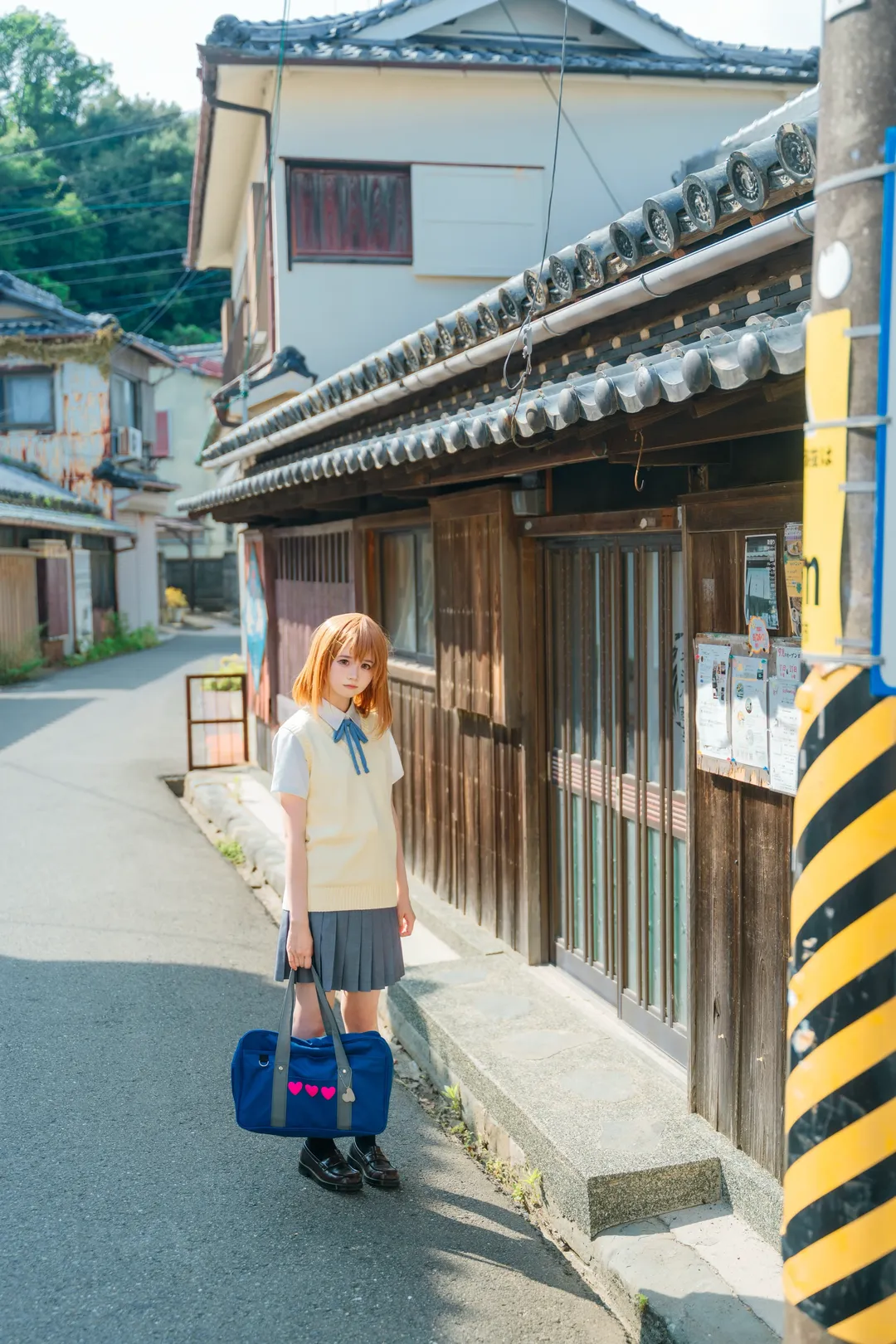 【平泽唯cos】轻音少女的夏日街道与海边随拍 - 第 4 张