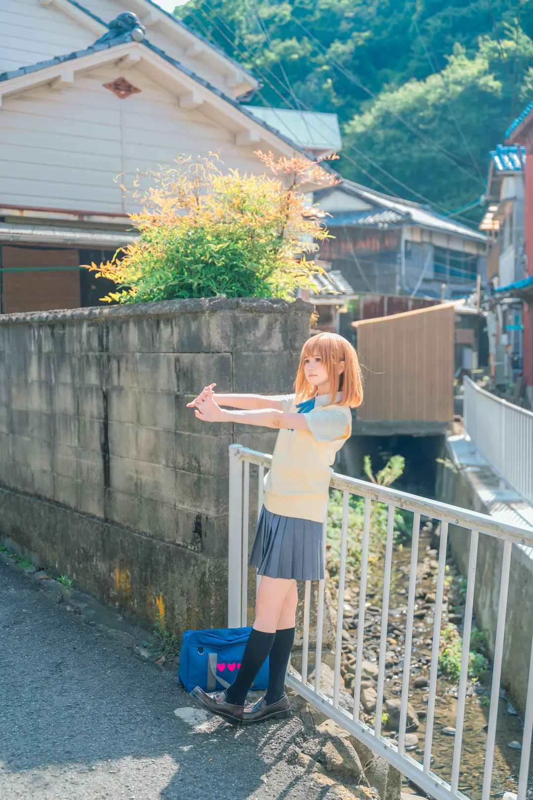 【平泽唯cos】轻音少女的夏日街道与海边随拍 - 第 5 张