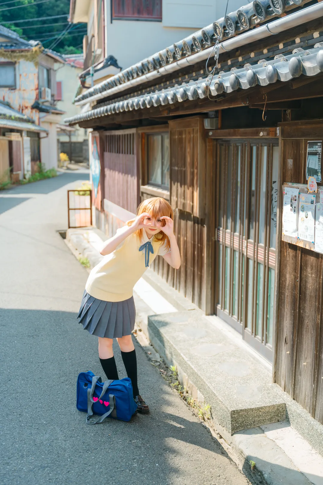 【平泽唯cos】轻音少女的夏日街道与海边随拍 - 第 6 张