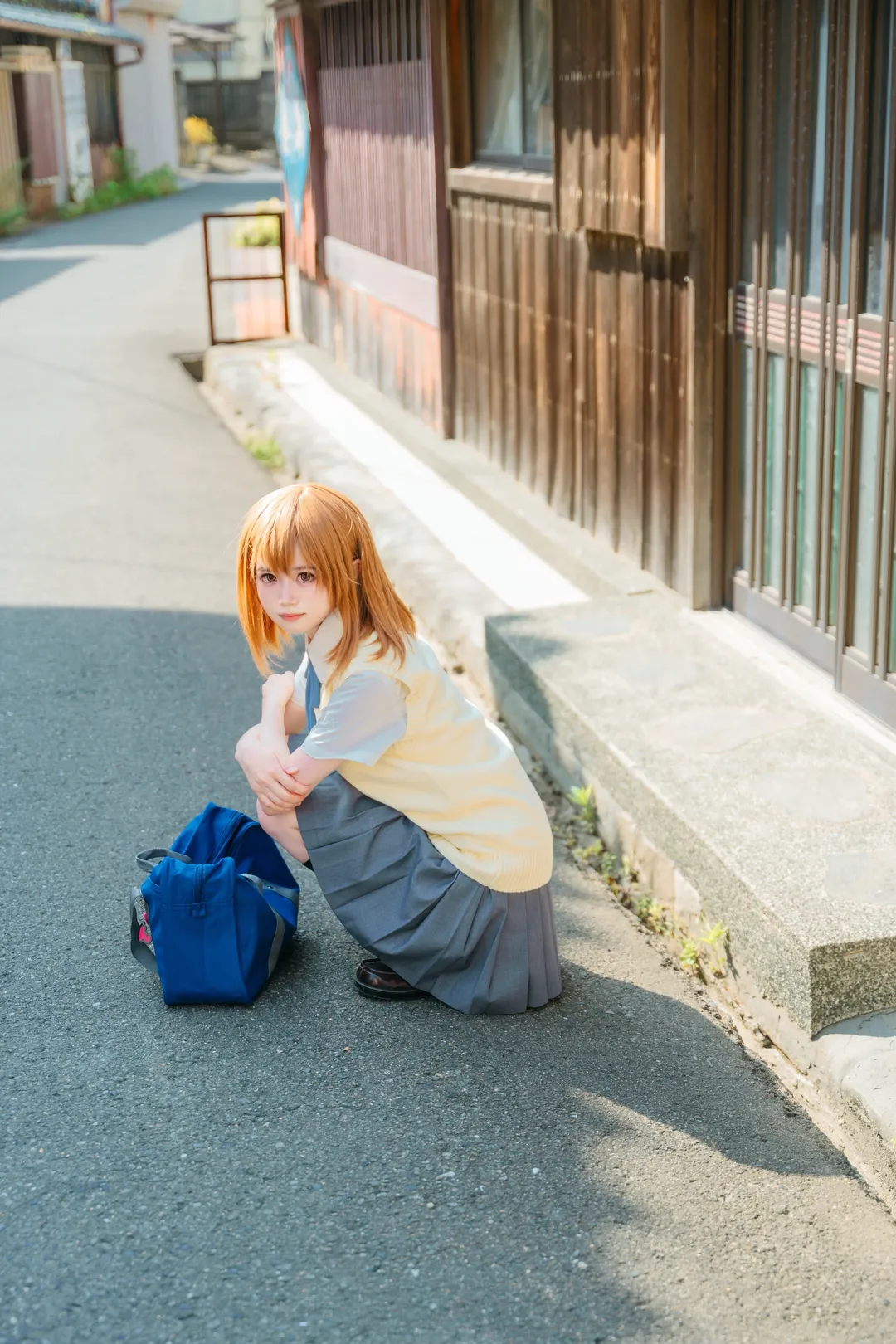 【平泽唯cos】轻音少女的夏日街道与海边随拍 - 第 7 张