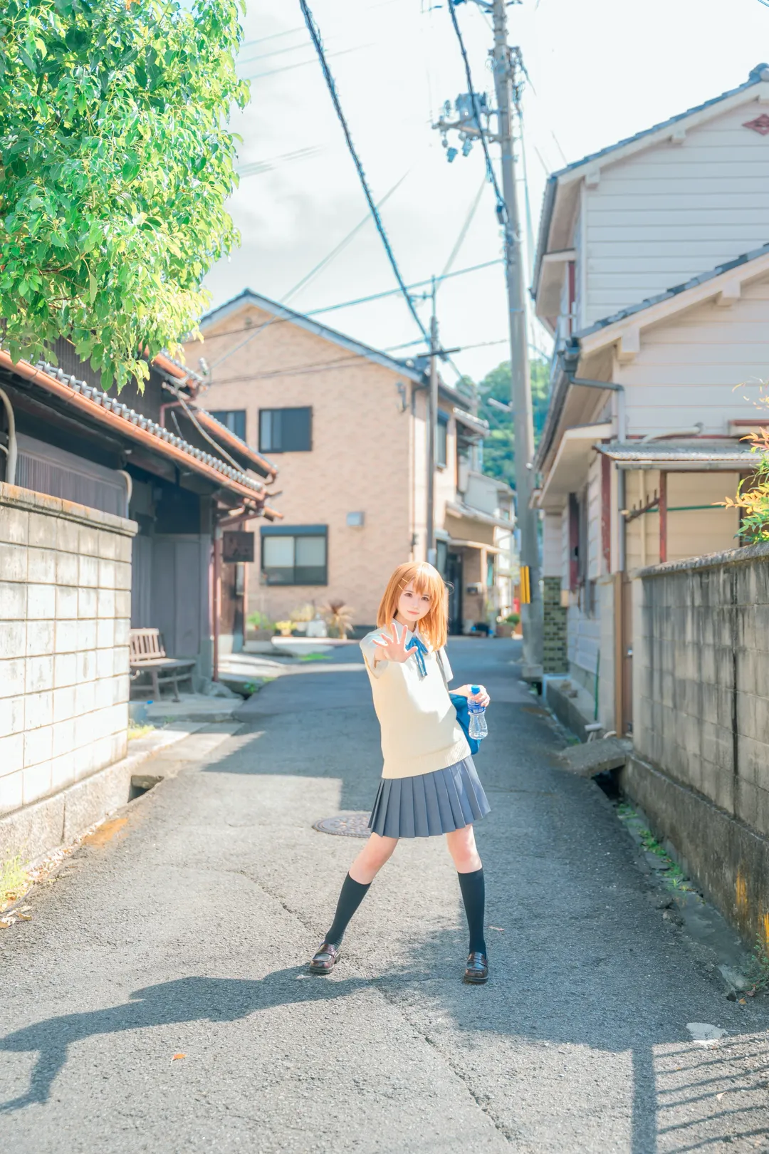 【平泽唯cos】轻音少女的夏日街道与海边随拍 - 第 9 张