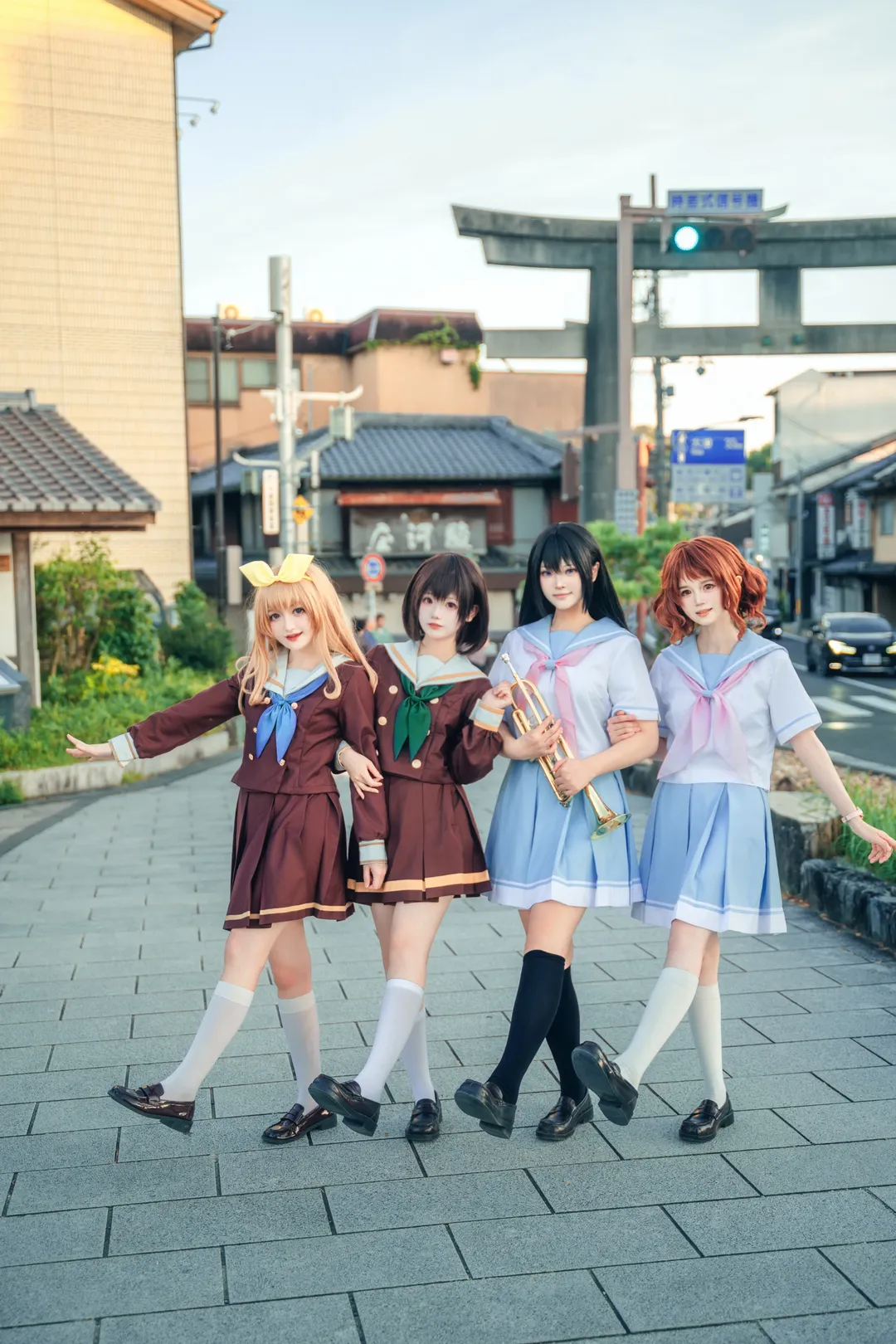 【黄前久美子cos】吹响吧上低音号宇治巡礼 - 第 15 张