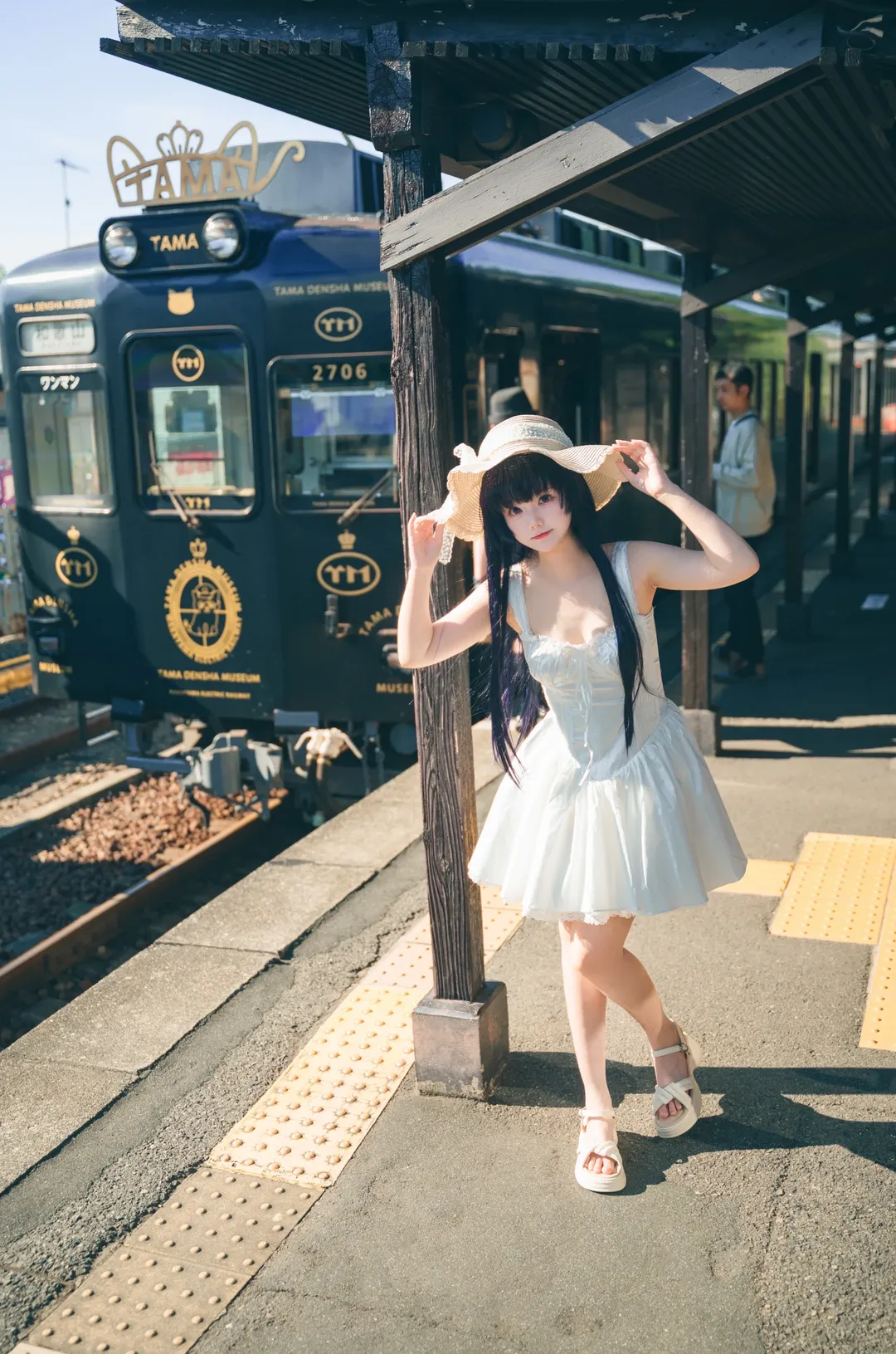 【五更琉璃cos】搭乘小玉電車還原我的妹妹不可能這麼可愛黑貓 - 第 8 張