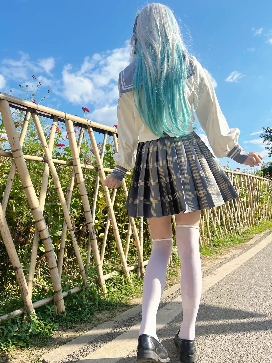 【流萤cos】崩坏星穹铁道秋日游园，花海里的微风 - 第 2 张