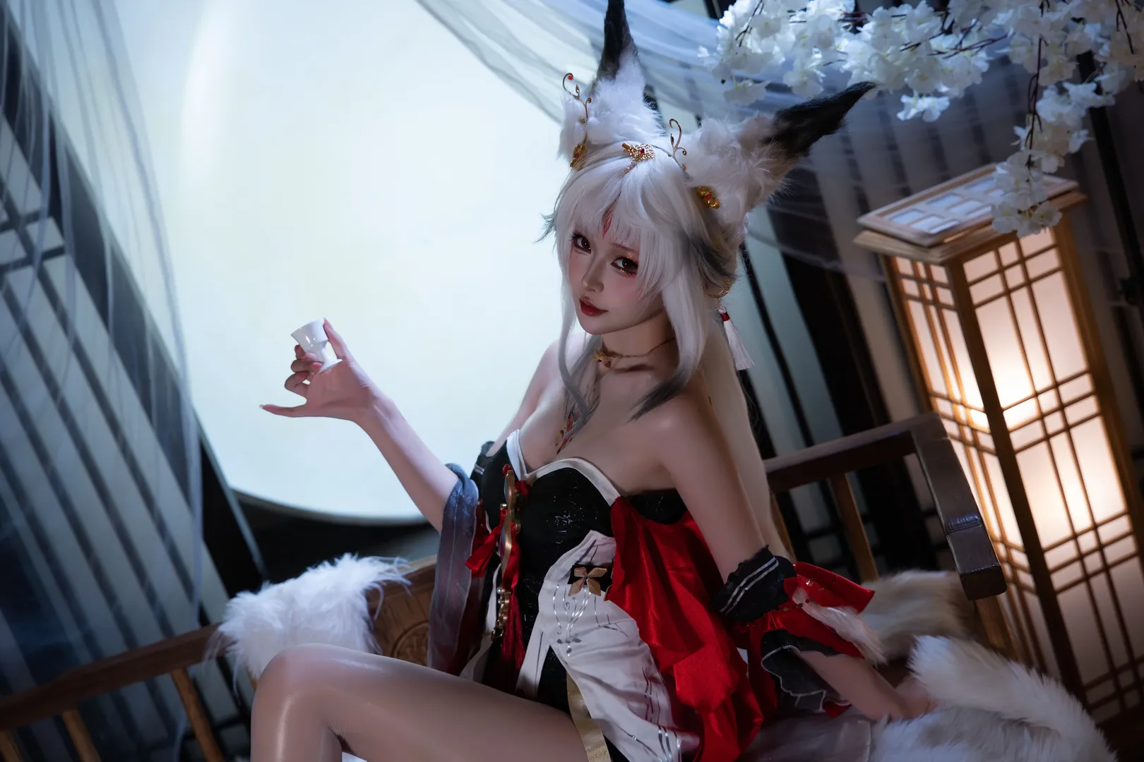 【心月狐cos】鳴潮心月狐的月下品茶時刻 - 第 3 張