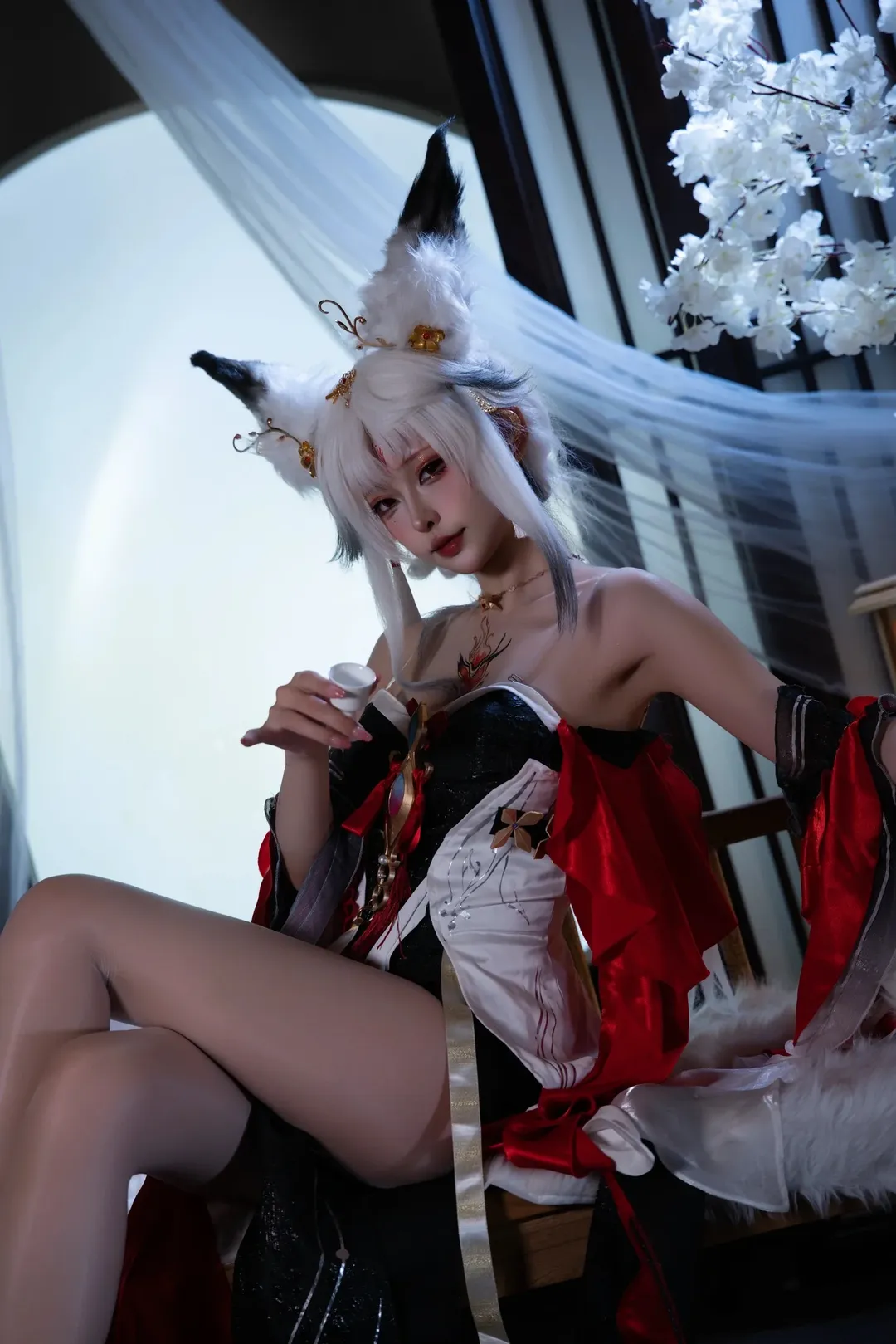 【心月狐cos】鳴潮心月狐的月下品茶時刻 - 第 5 張