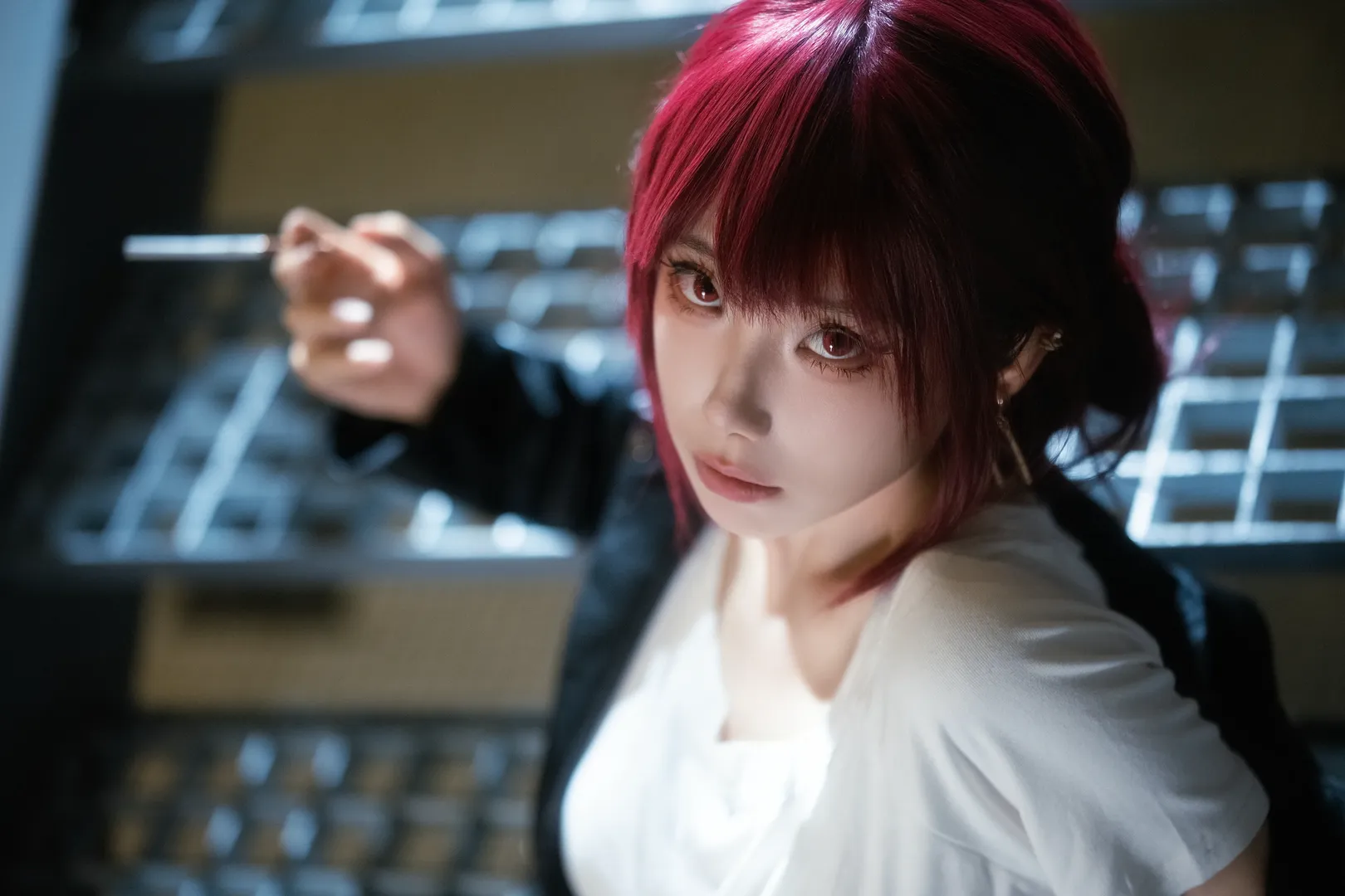 【田山小姐cos】在超市后门吸烟的二人 - 第 3 张
