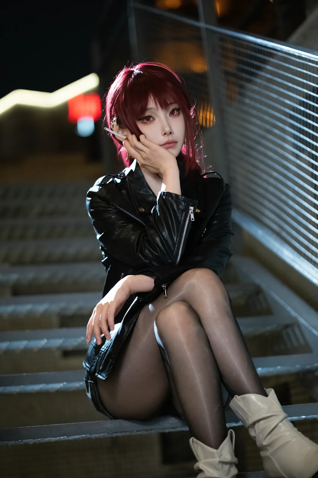 【田山小姐cos】在超市后门吸烟的二人 - 第 4 张