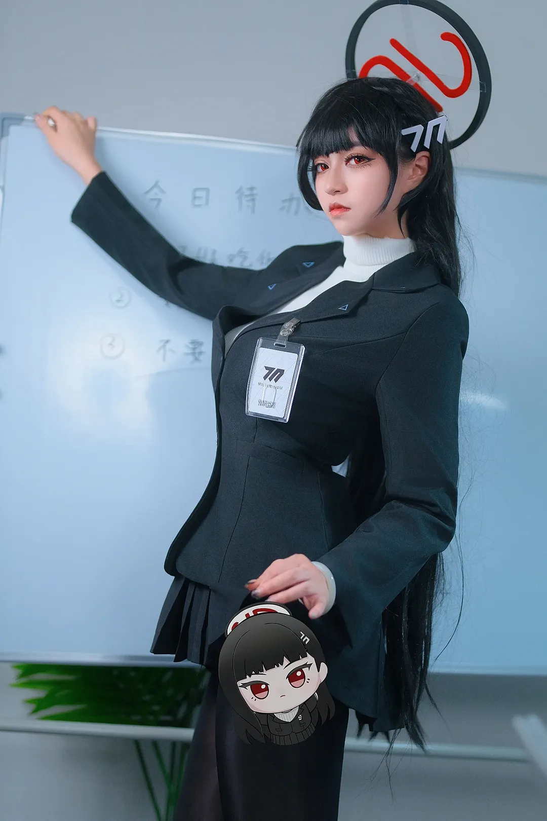 【调月莉音cos】碧蓝档案的职场制服演绎 - 第 2 张
