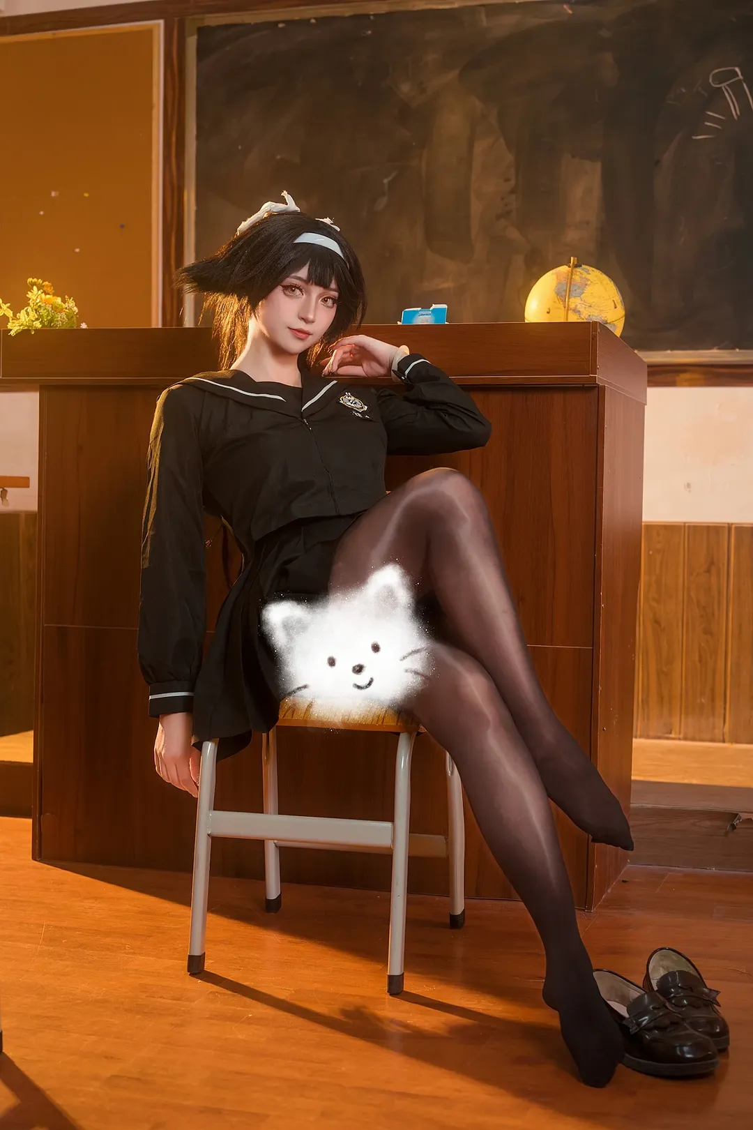 【高雄cos】碧藍航線高雄的JK制服，教室夕陽氛圍拉滿 - 第 2 張