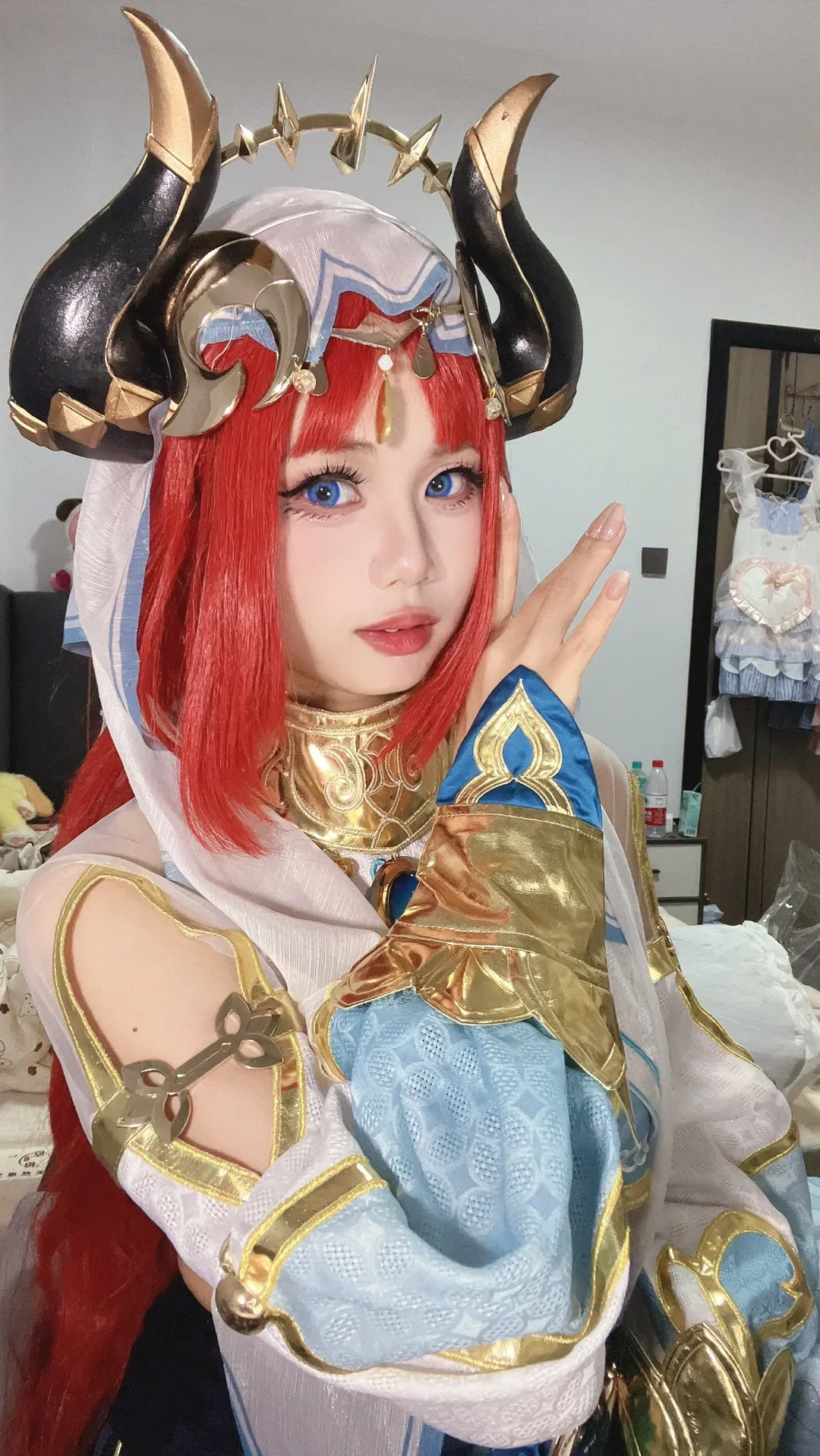 【妮露cos】原神水之舞者試妝完成 - 第 1 張