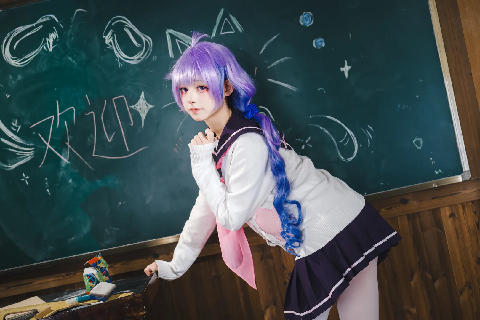 【獨角獸cos】碧藍航線憧憬的約會日，課桌上的放學時光 - 第 4 張