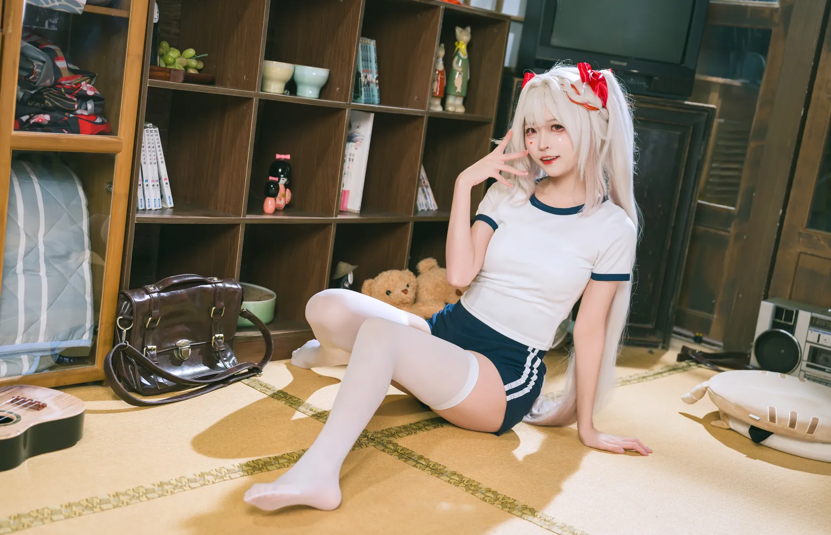 【火花cos】崩坏星穹铁道体操服少女的日常 - 第 2 张