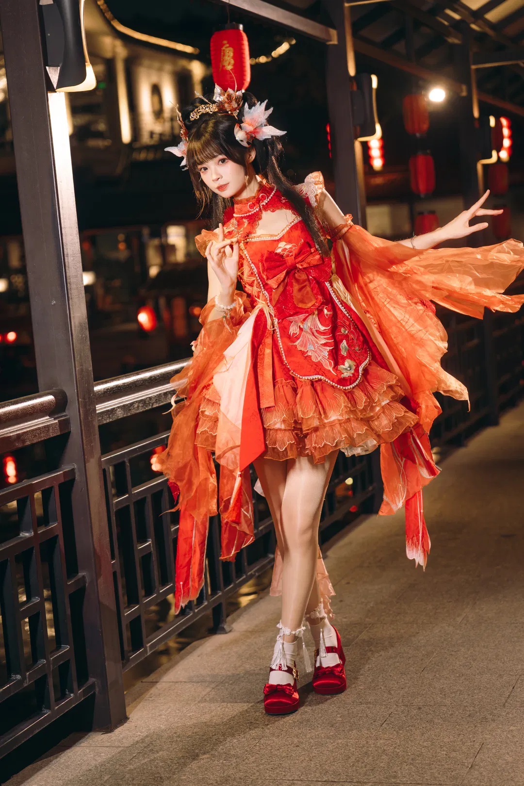 中华风Lolita玉兔中秋，千灯夜唱烟火人间 - 第 1 张