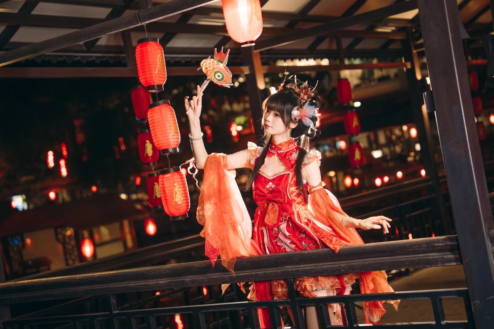 中华风Lolita玉兔中秋，千灯夜唱烟火人间 - 第 3 张