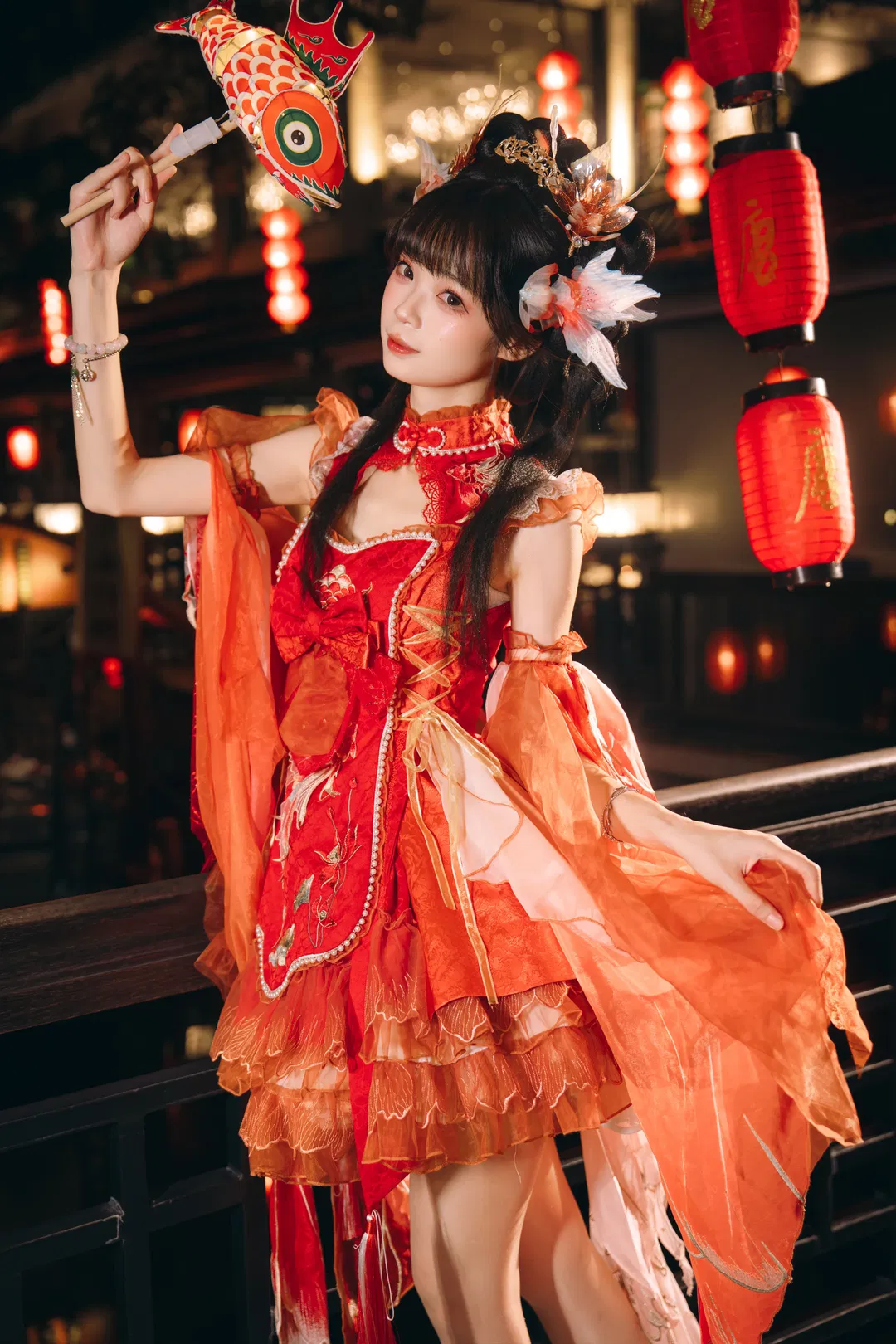 中华风Lolita玉兔中秋，千灯夜唱烟火人间 - 第 4 张