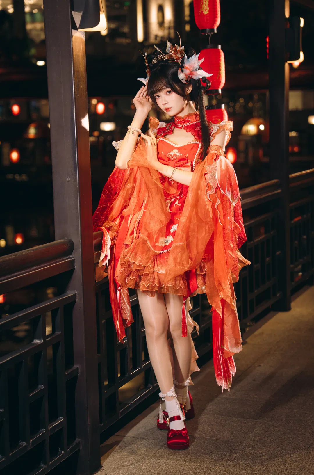 中华风Lolita玉兔中秋，千灯夜唱烟火人间 - 第 6 张