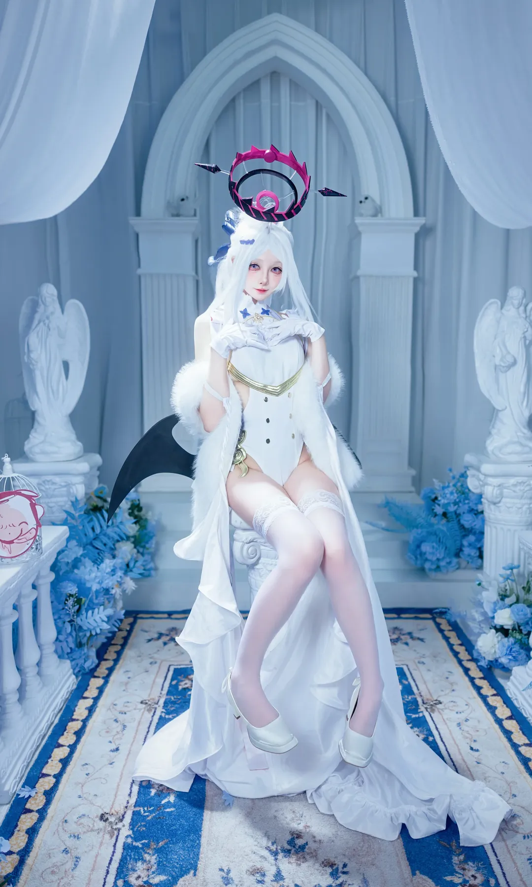 白色哥特風造型與黑翼的碰撞 - 第 3 張