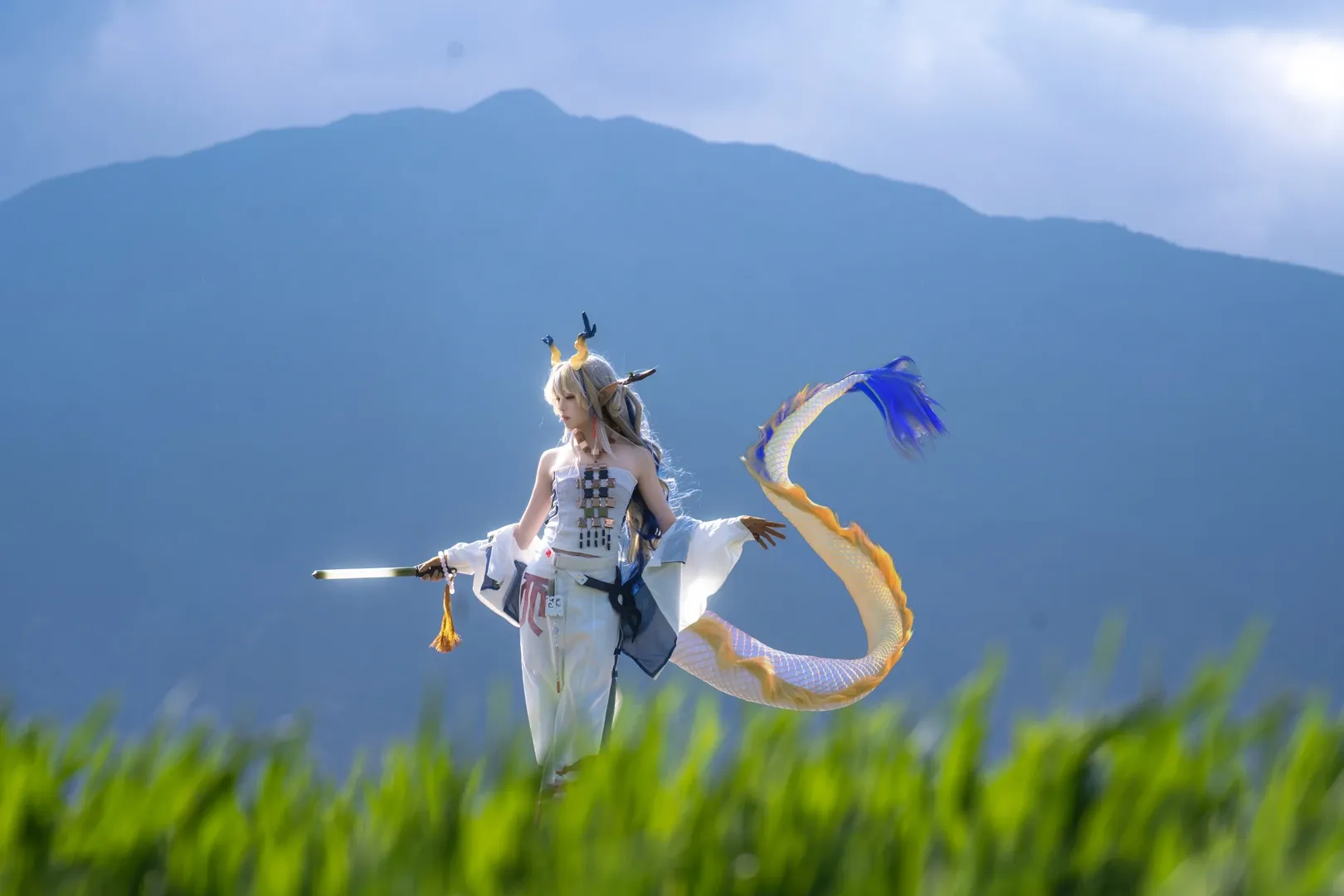 【黍cos】春分生发，明日方舟外景拍摄分享 - 第 6 张