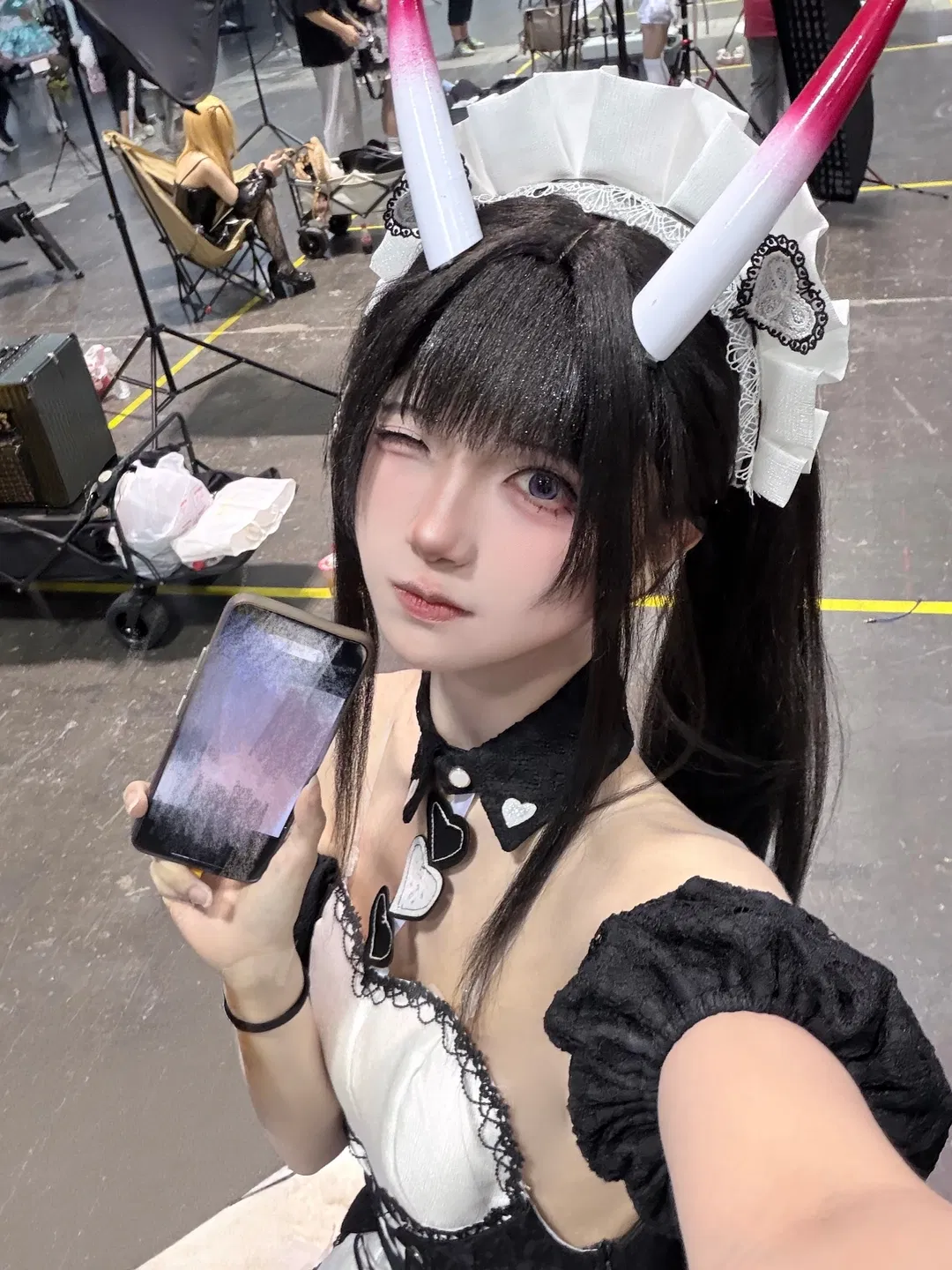 【能代cos】碧蓝航线女仆装漫展返图 - 第 1 张