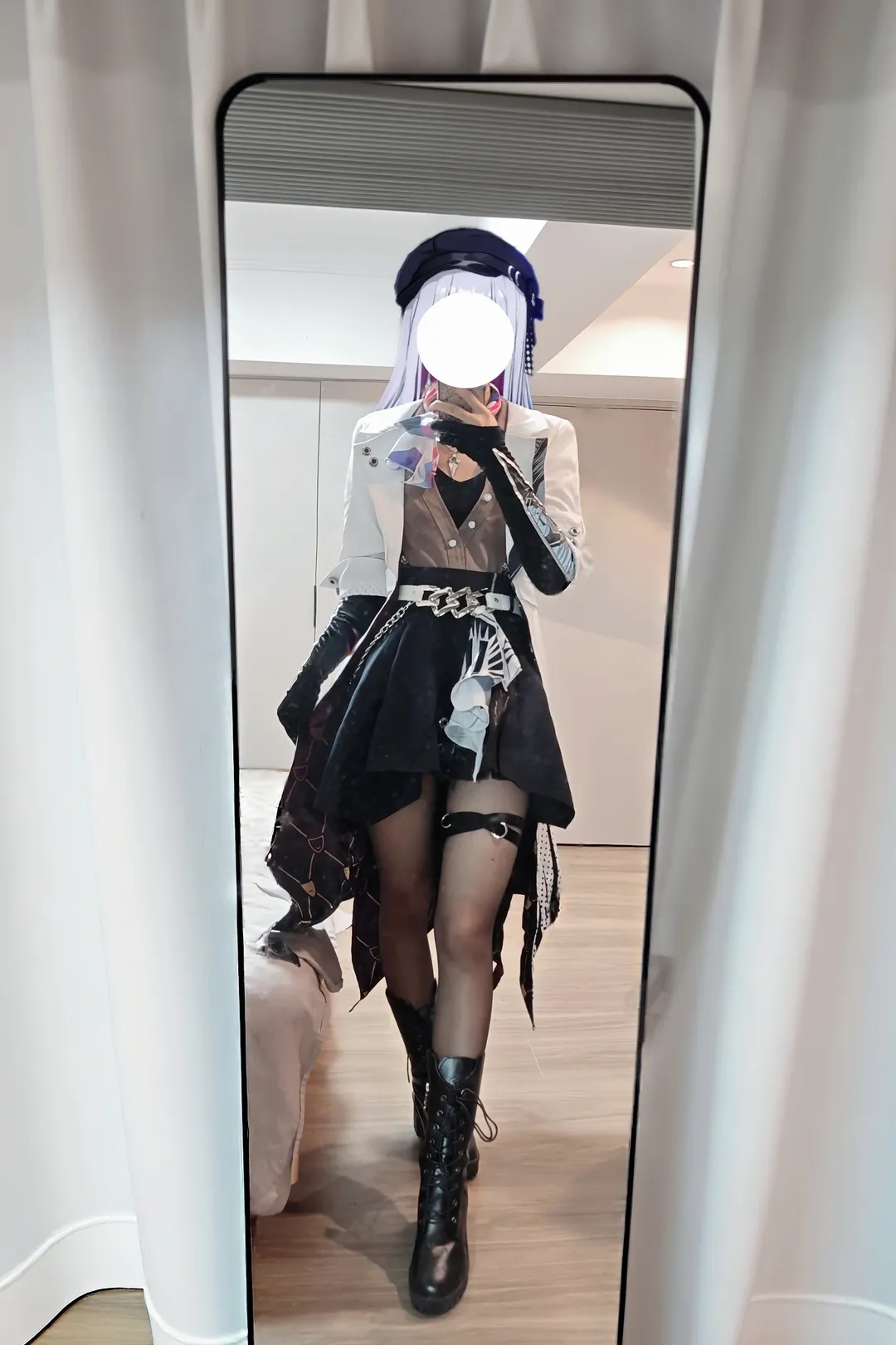 【虚照cos】崩坏星穹铁道虚照试衣，三分妄想版型测评 - 第 2 张