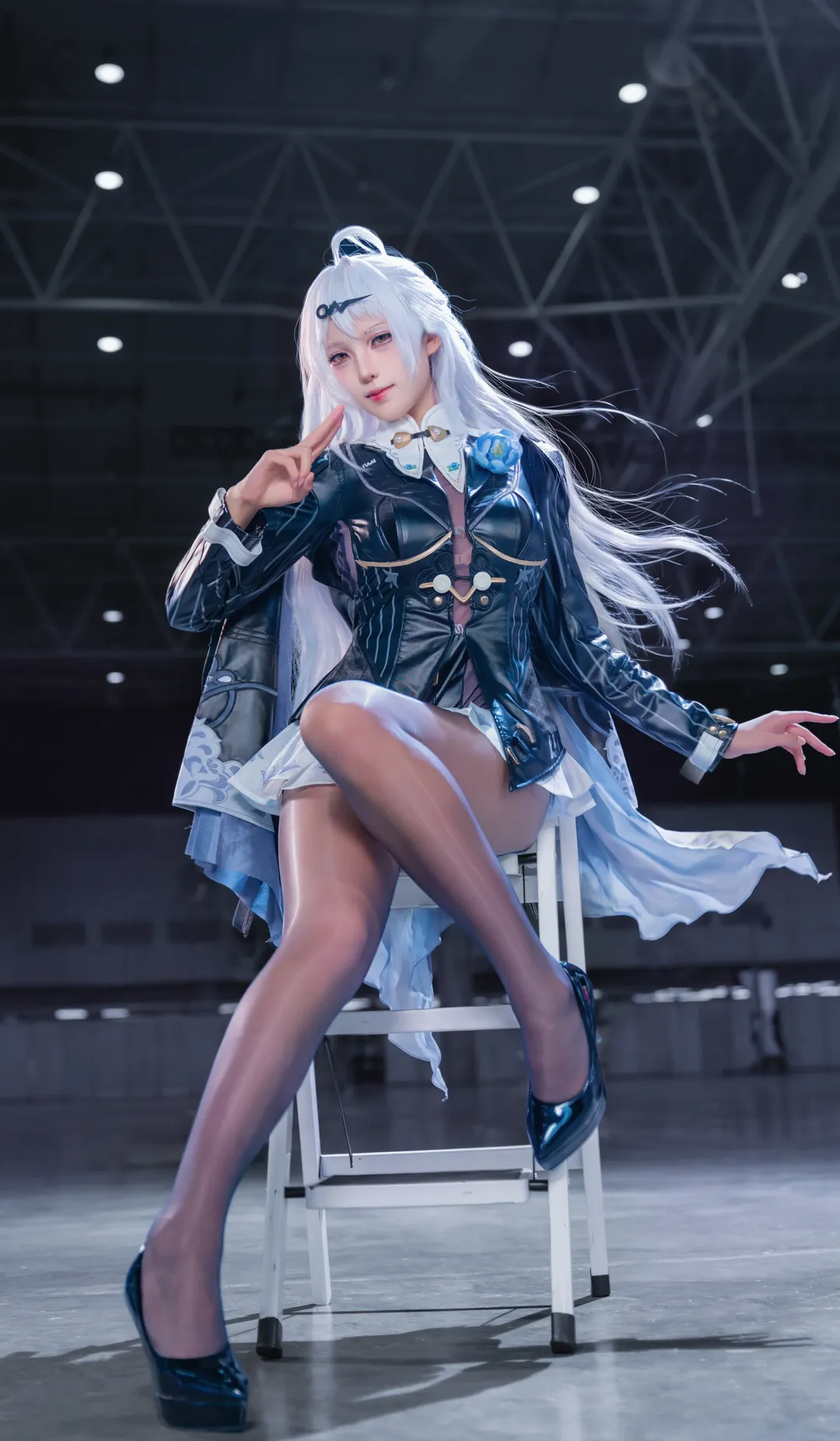 【儀玄cos】絕區零場照，這套漆皮和黑絲質感絕了 - 第 2 張