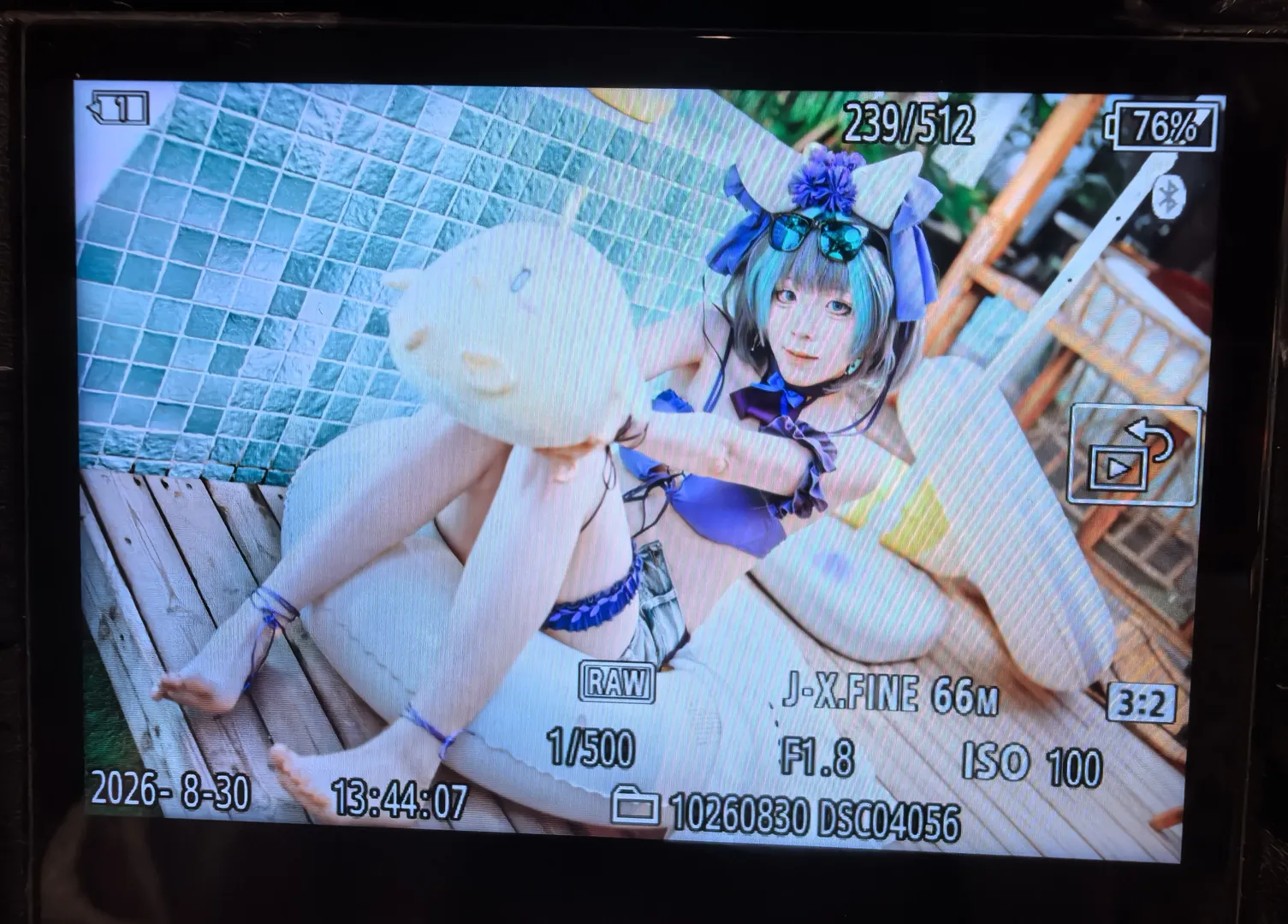 【柴郡cos/信浓cos】碧蓝航线夏日泳装拍摄记录 - 第 6 张