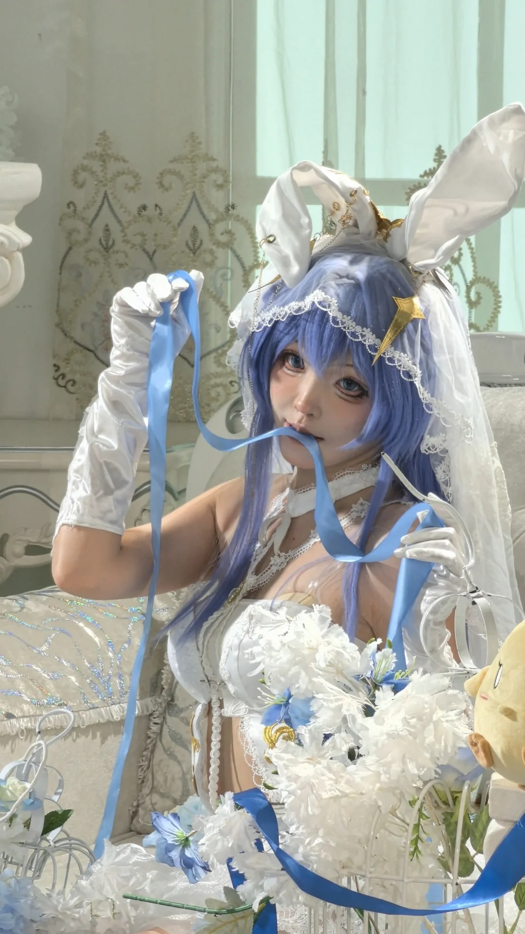 【新澤西cos】碧藍航線白雪之儀，藍白相間的溫柔夢境 - 第 2 張