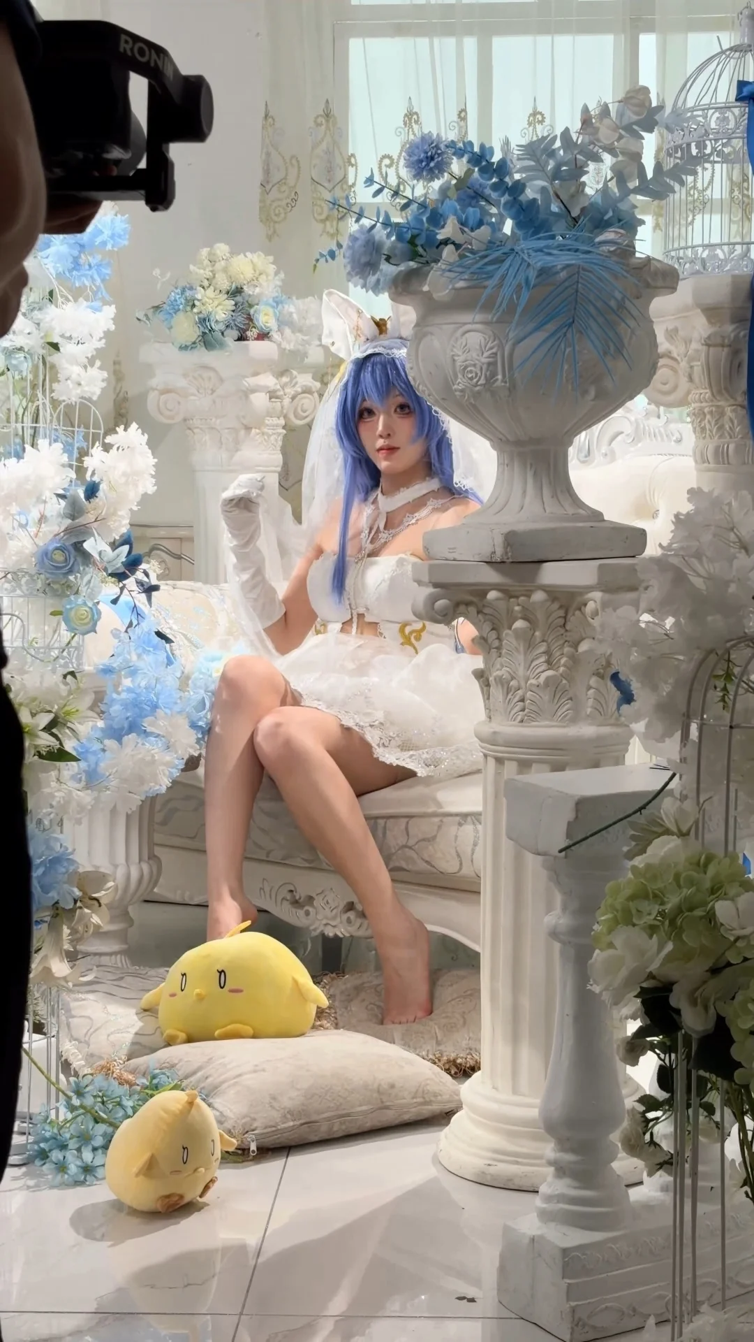 【新澤西cos】碧藍航線白雪之儀，藍白相間的溫柔夢境 - 第 3 張
