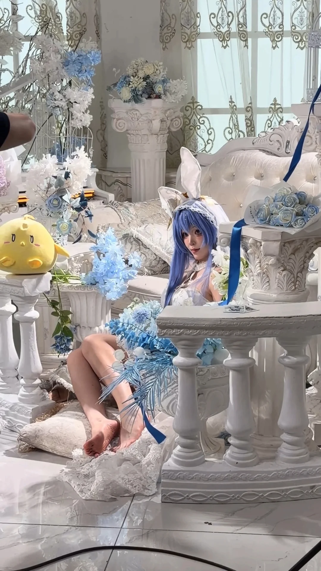 【新澤西cos】碧藍航線白雪之儀，藍白相間的溫柔夢境 - 第 6 張