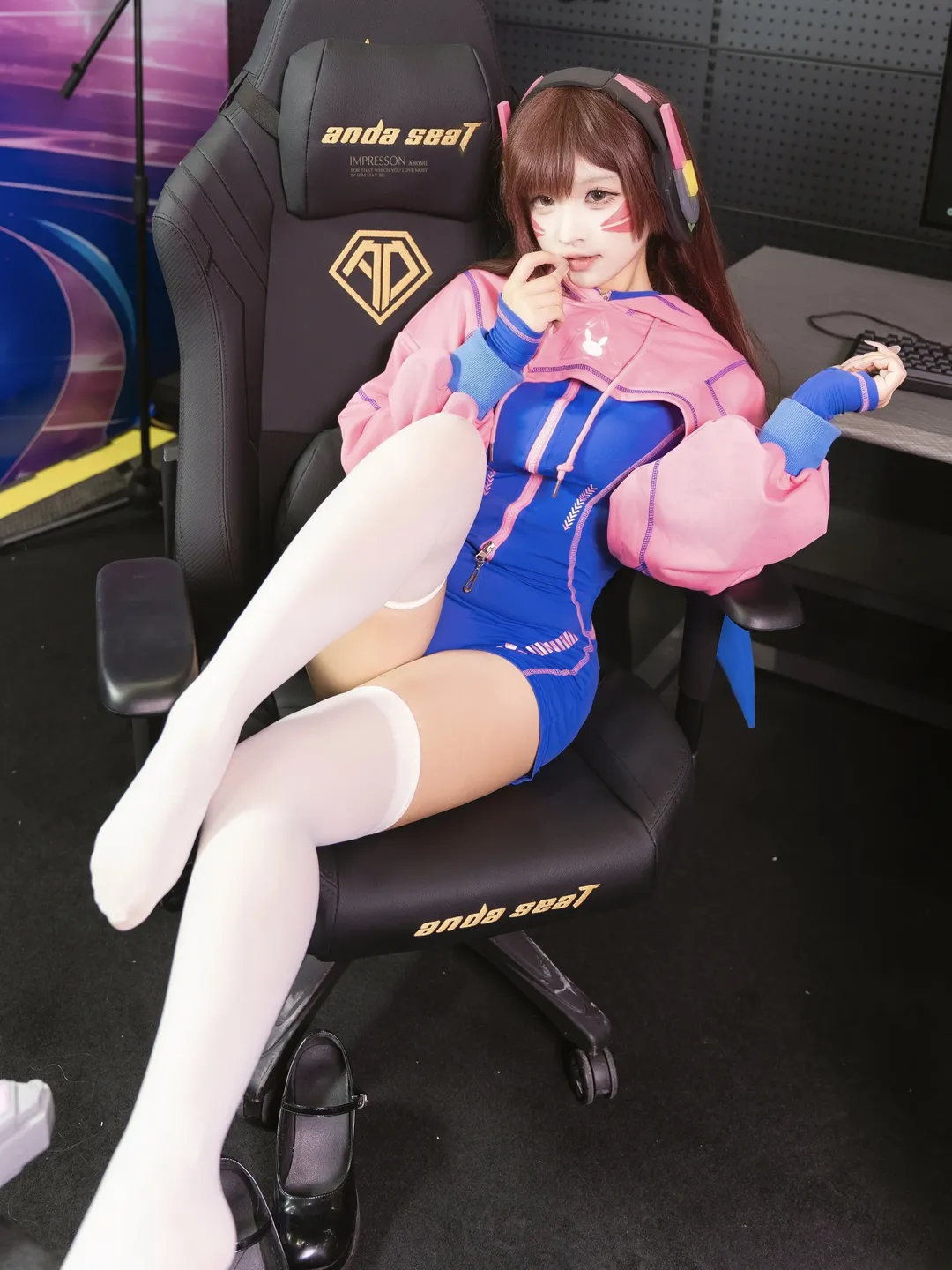 【D.Va cos】守望先鋒的電競少女，活力與俏皮並存 - 第 1 張