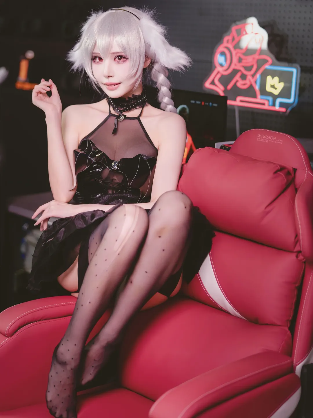 【小恶魔cos】碧蓝航线小恶魔，一起下棋吗 - 第 5 张