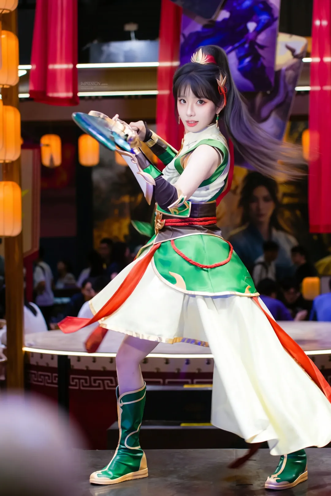 【关银屏cos】三国杀蜀国武将的碧色国风造型 - 第 5 张