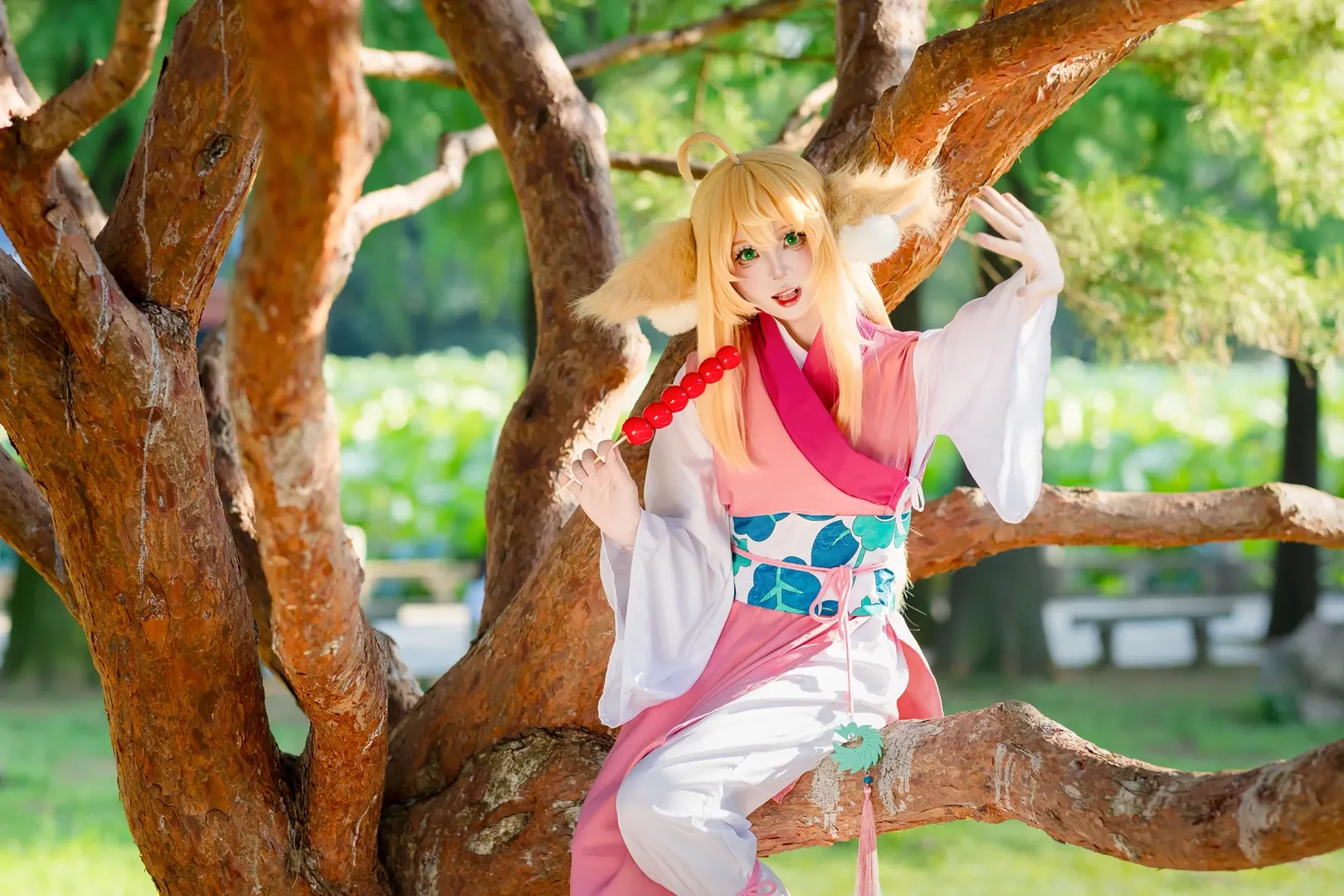 【苏苏cos】狐妖小红娘国庆前的外景记录 - 第 2 张