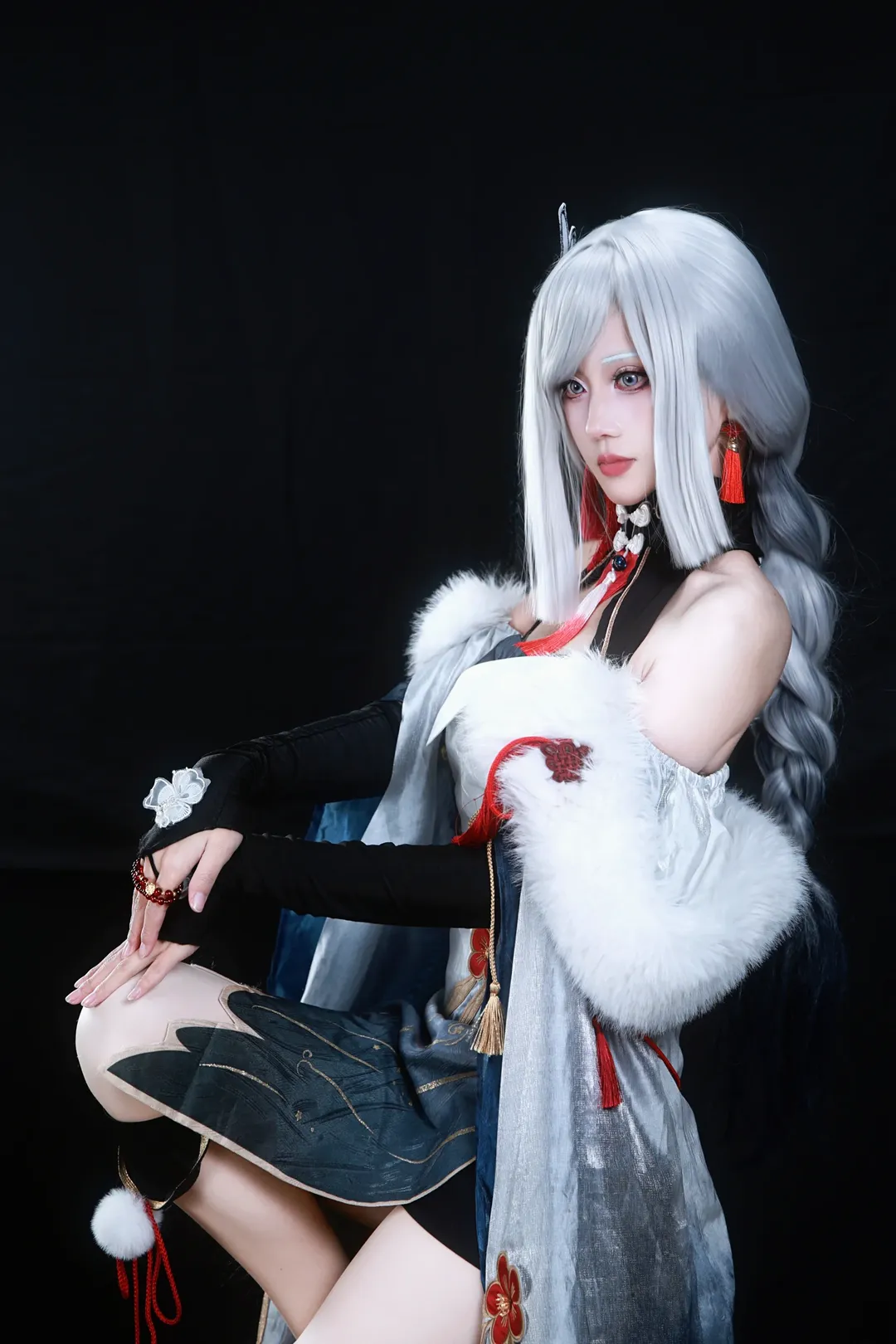 【申鹤cos】你才是能锁住我的红绳 - 第 2 张
