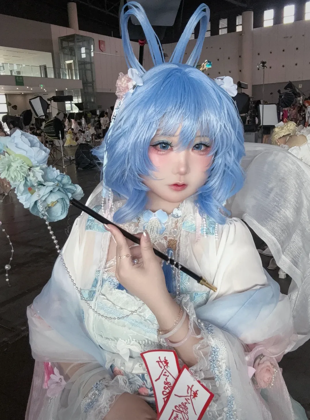 【霍青娥cos】东方Project古风僵尸少女的漫展妆造记录 - 第 1 张