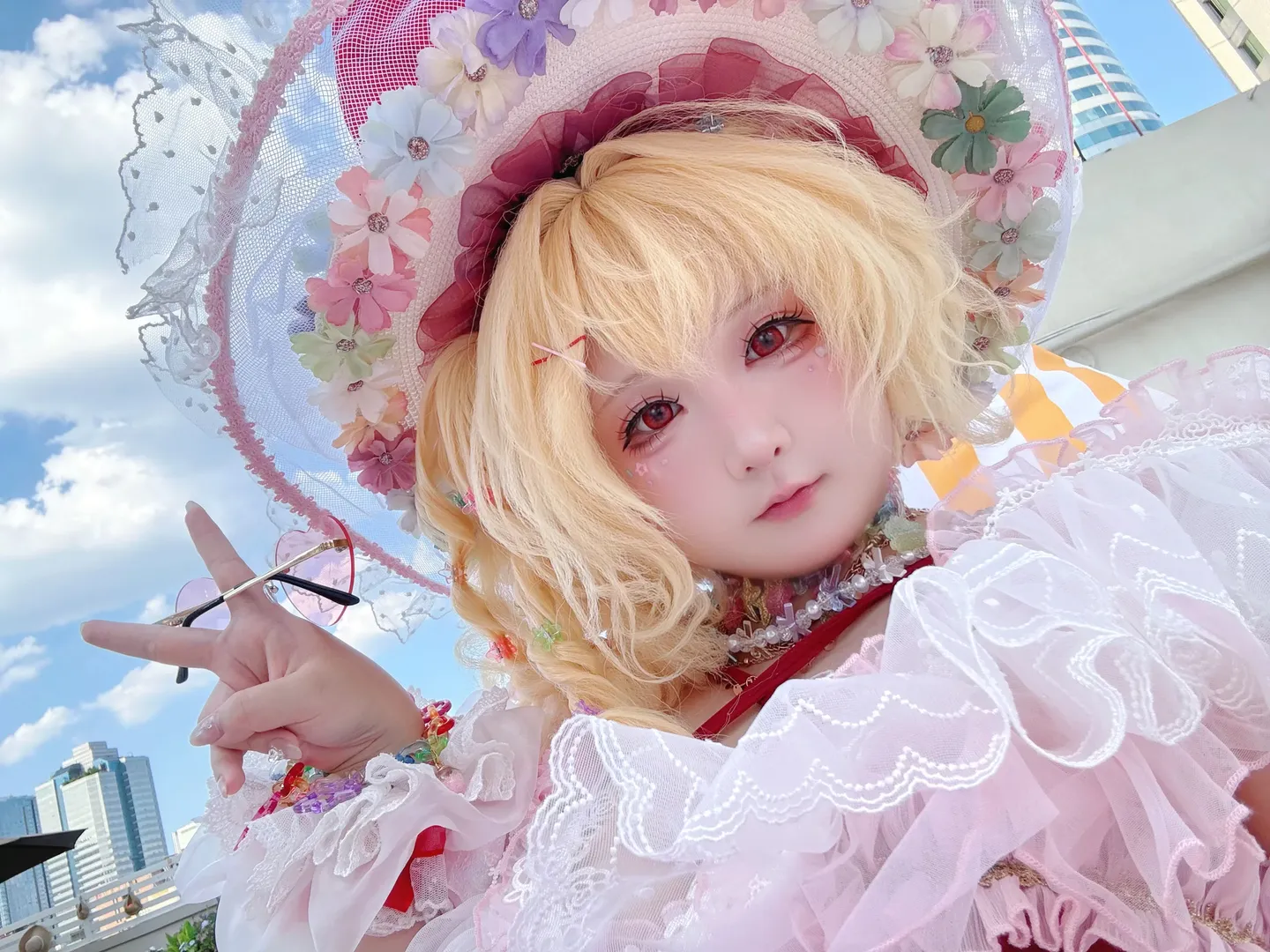【芙兰朵露cos】东方project，最适合夏天的精致洋装记录 - 第 2 张