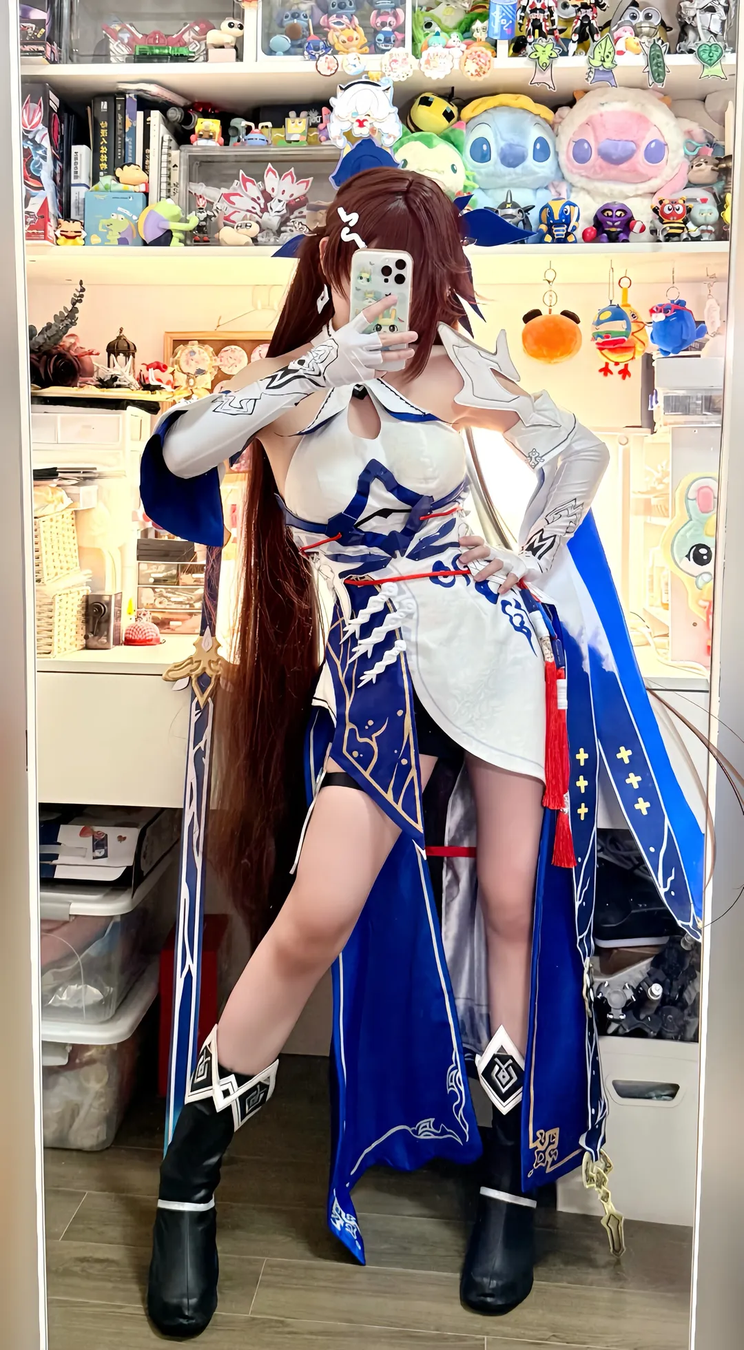 【李素裳cos】崩坏3无上自在门大弟子试衣记录 - 第 2 张