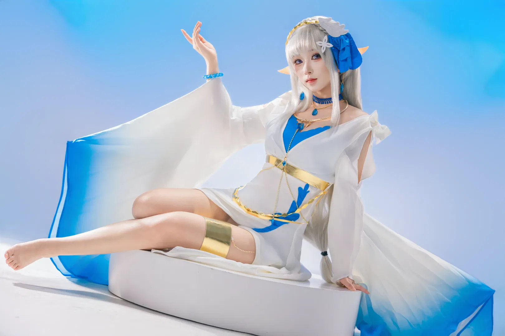 【爱蜜莉雅cos】从零开始的异世界生活 希腊服第二弹 - 第 3 张