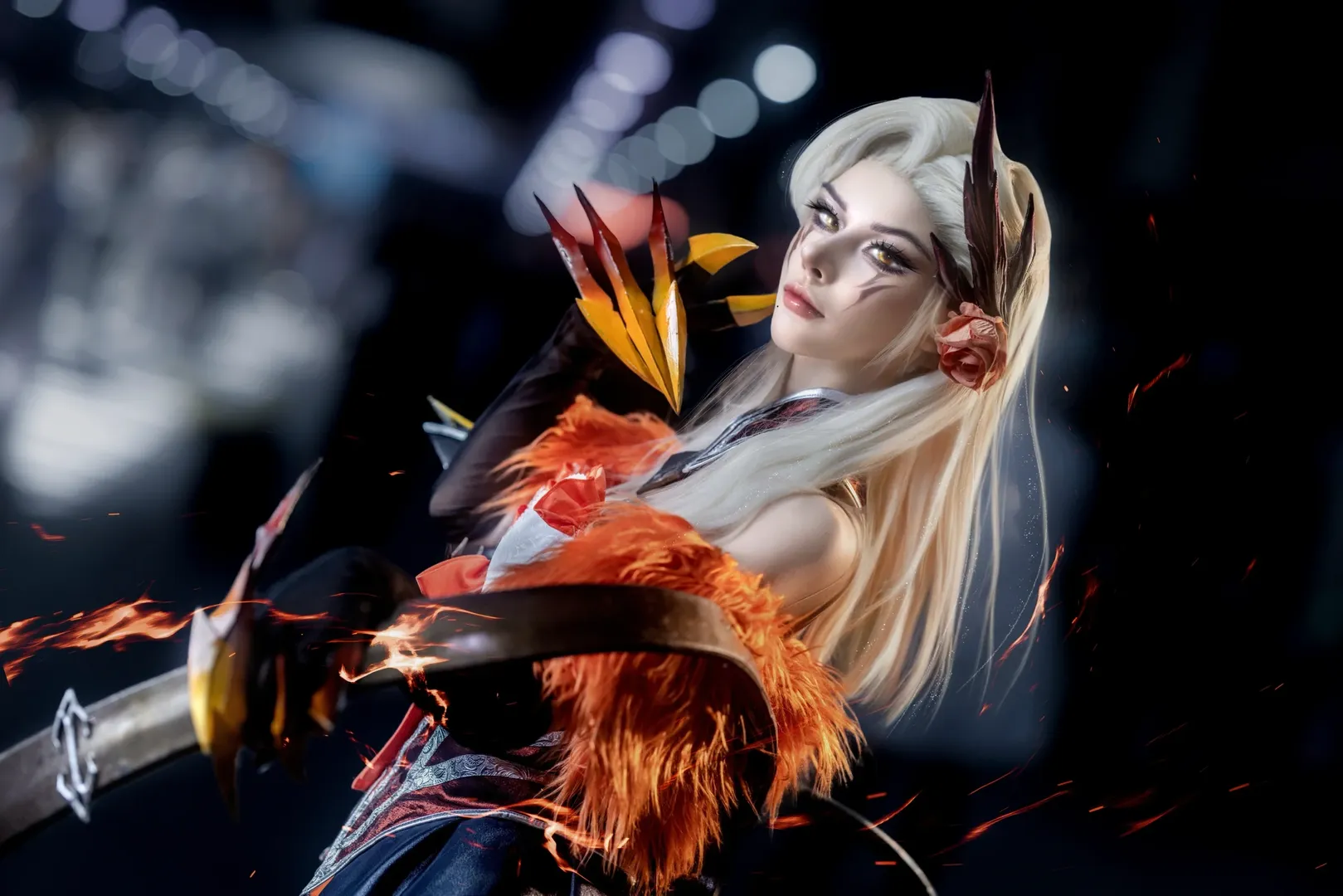 【西部魔影伊芙琳cos】英雄联盟里的蛇蝎美人 - 第 2 张