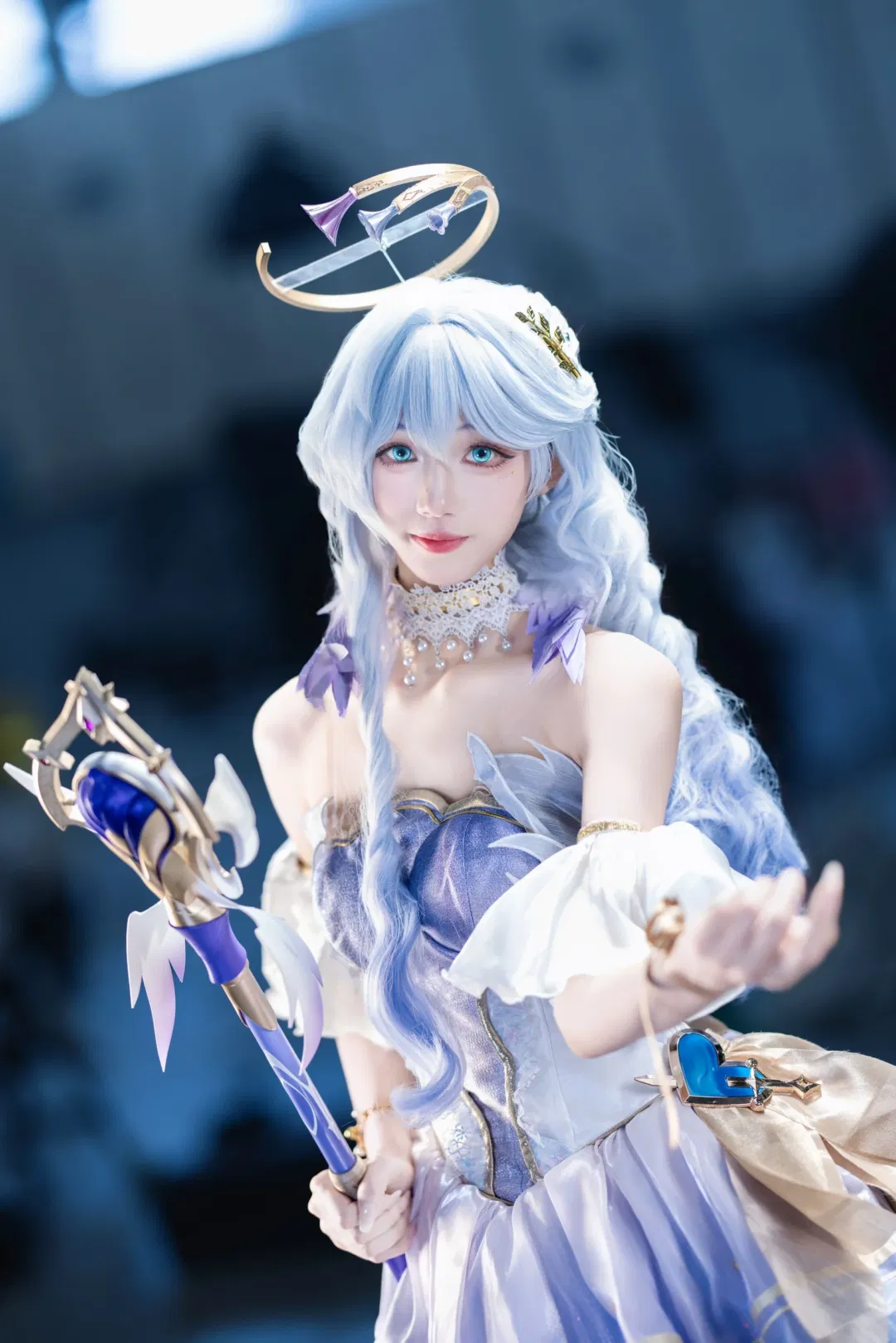 【爱莉希雅cos】金陵展场照存档，与知更鸟的奇幻双日游 - 第 6 张