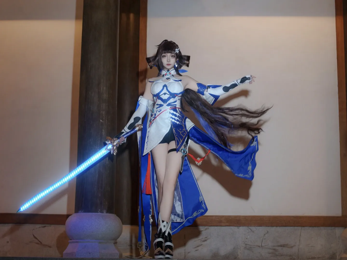 【李素裳cos】崩壞3古風外景，祝旗開得勝 - 第 3 張