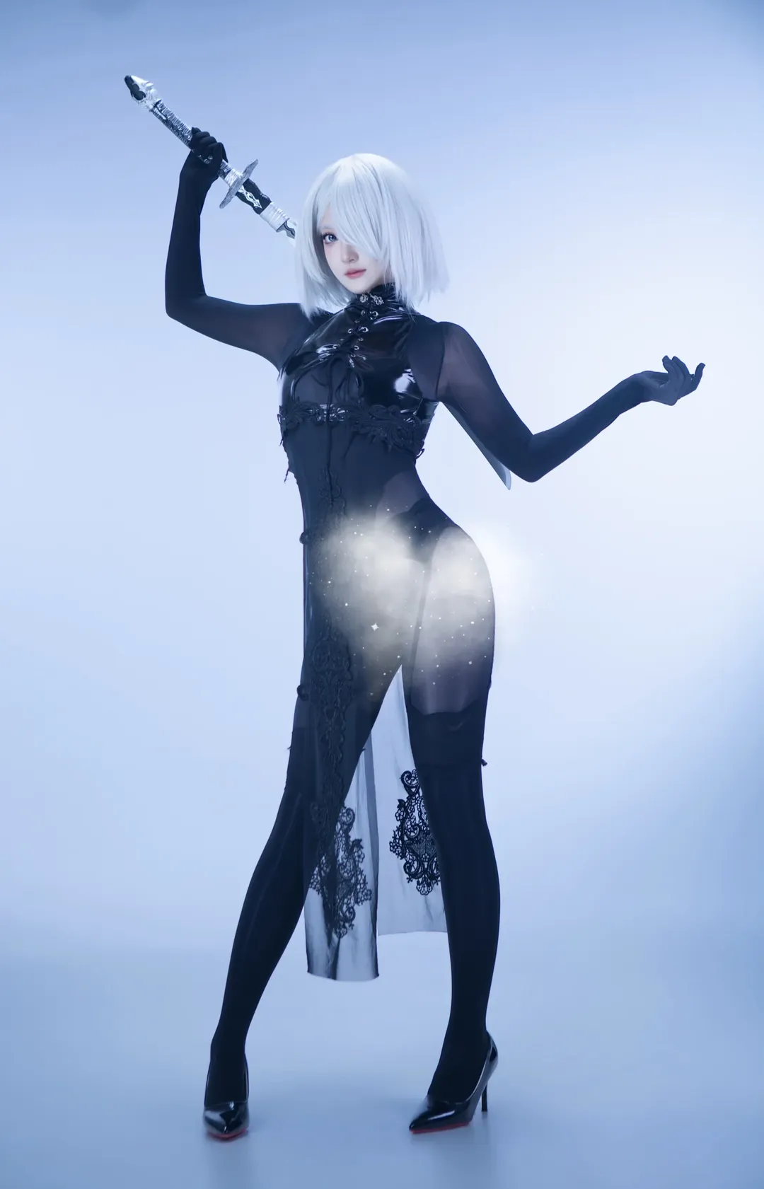 【2bcos】尼尔机械纪元漆皮战衣与白棚光影记录 - 第 2 张