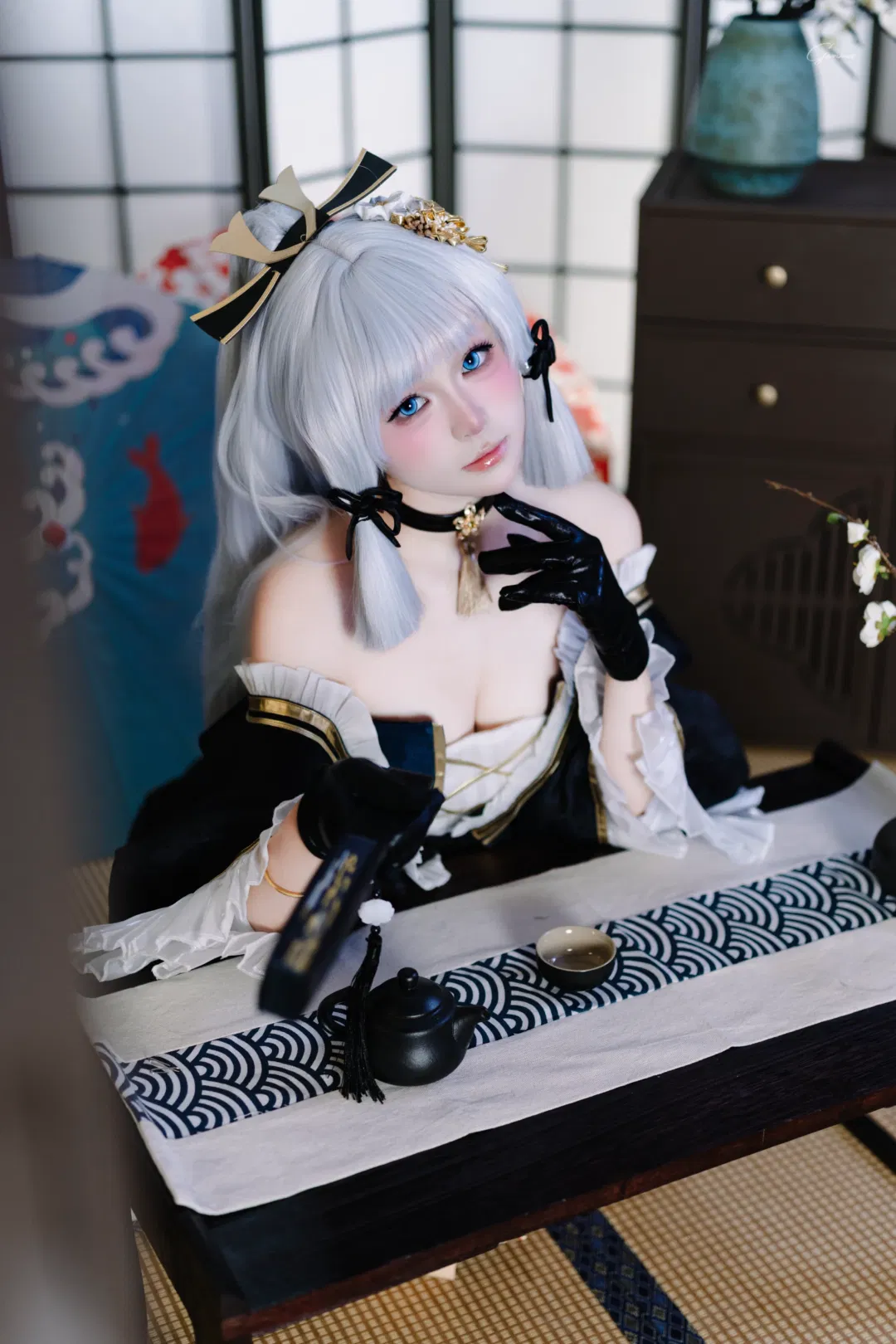 【神里绫华cos】霜刃生贺，稻妻和风写真 - 第 6 张