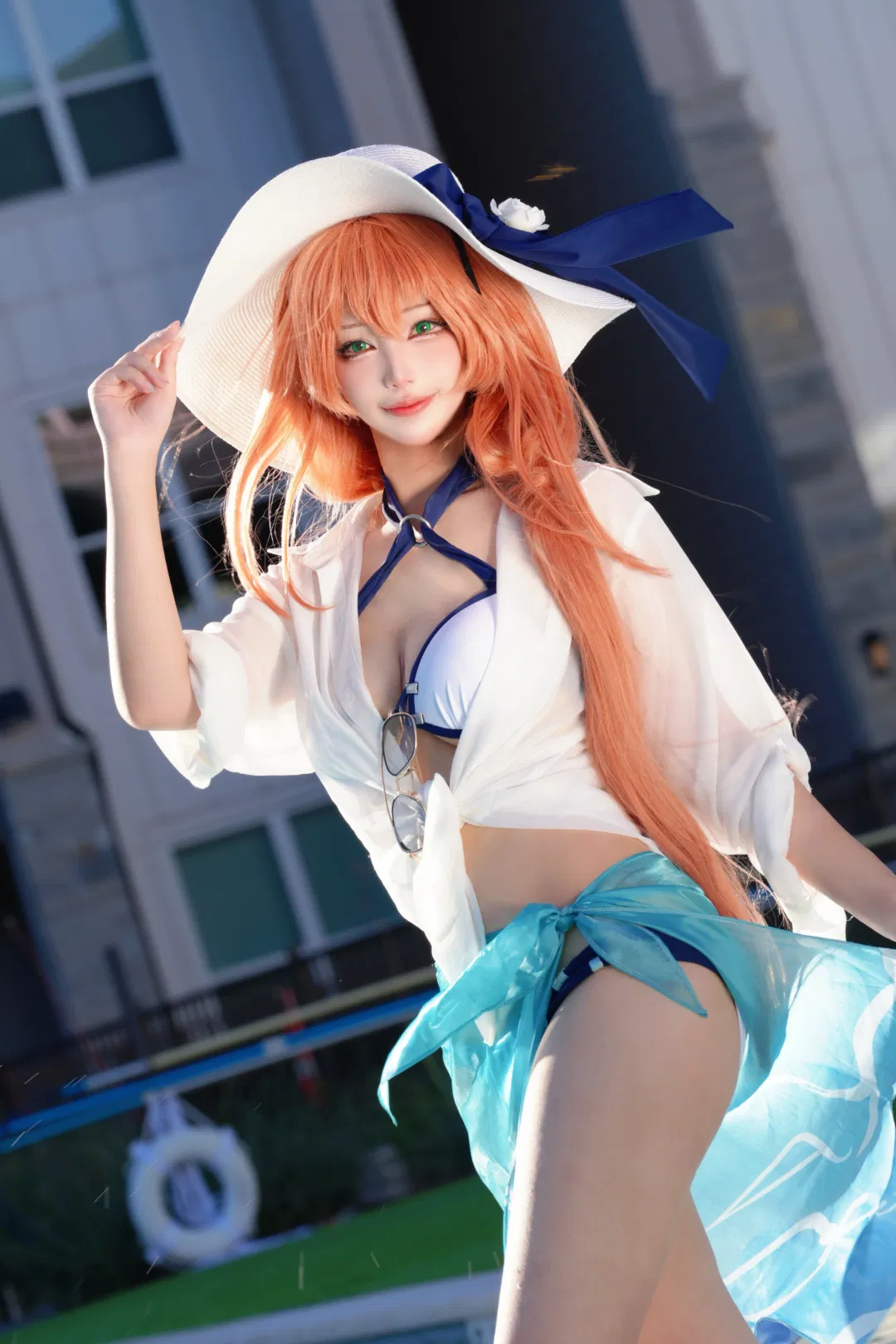 【春田cos】少女前线2春田的夏日人鱼度假风 - 第 2 张