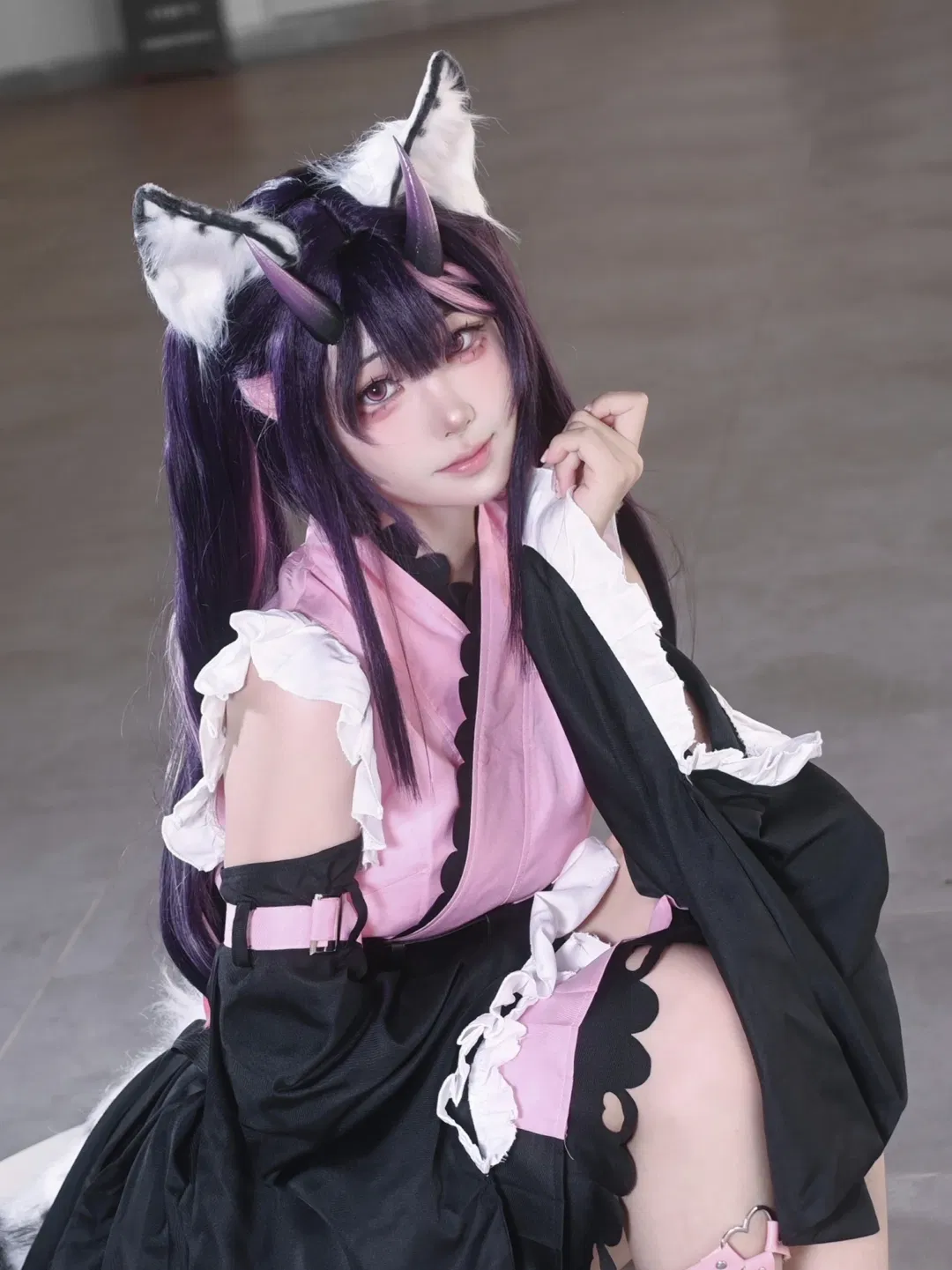【驹沢乃依cos】超时空辉夜姬猫娘形态还原 - 第 3 张