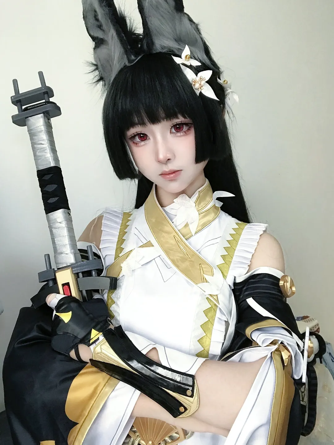 【星見雅cos】絕區零裡的紅瞳刀客 - 第 2 張