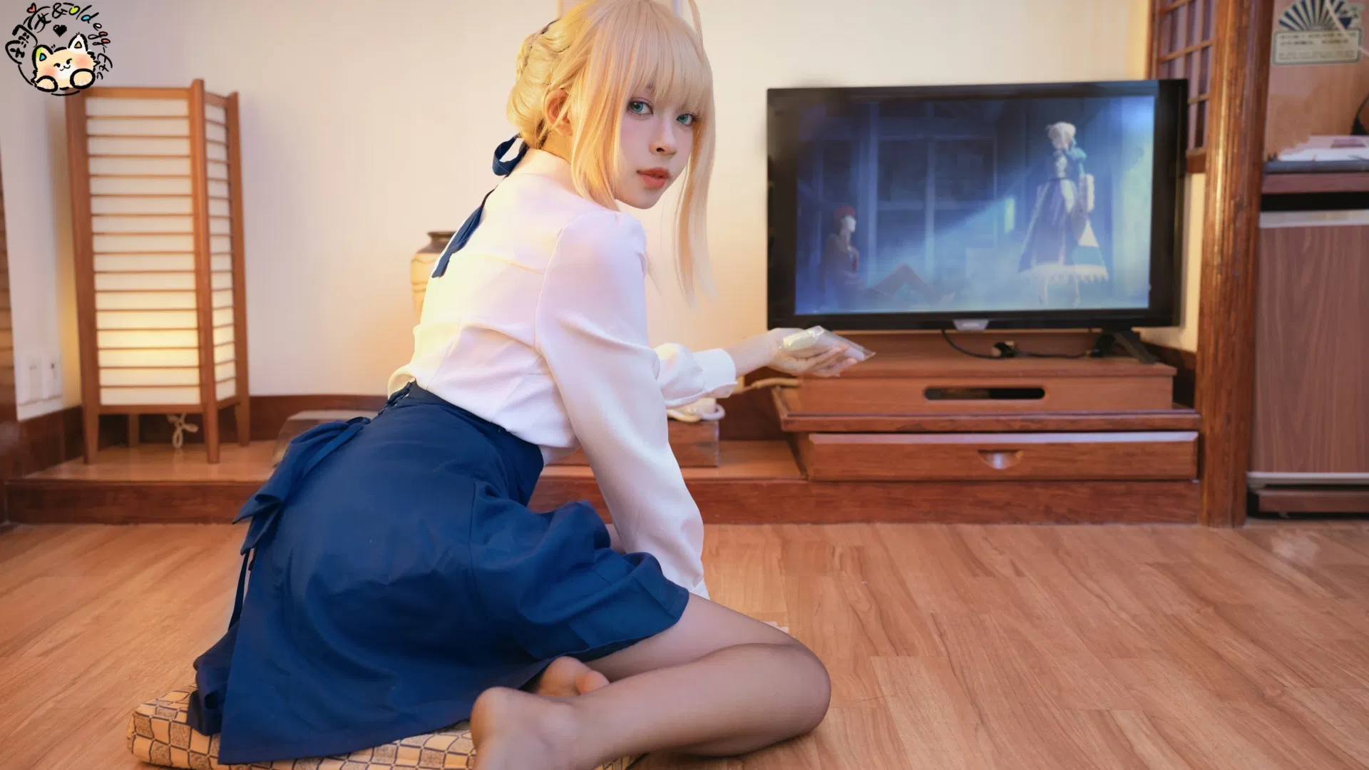 【阿尔托莉雅cos】fate系列角色的居家日常拍摄记录 - 第 1 张